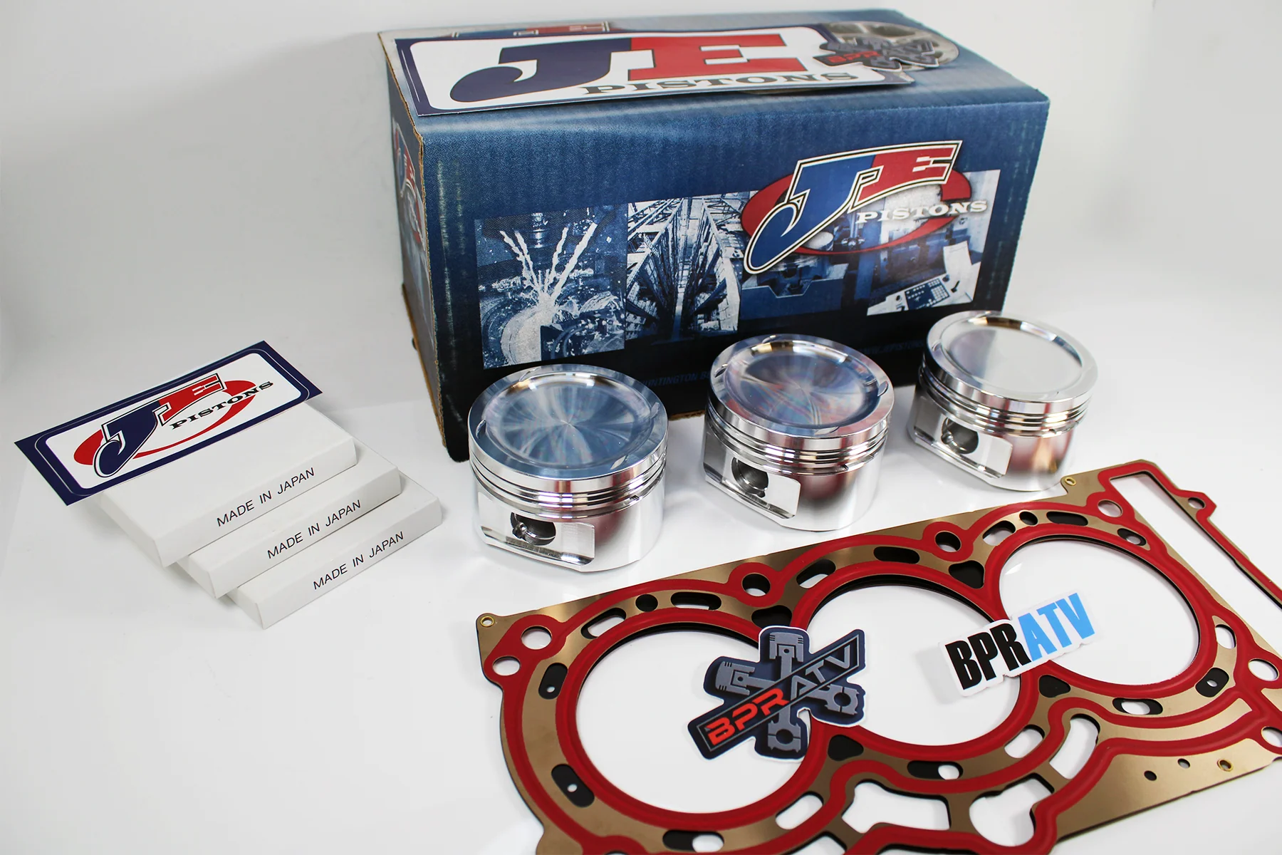 Can-Am Maverick X3 X-3 Turbo 2017-2025 JE Piston Set 9.5:1 MLS Gasket Forged USA - Image 5