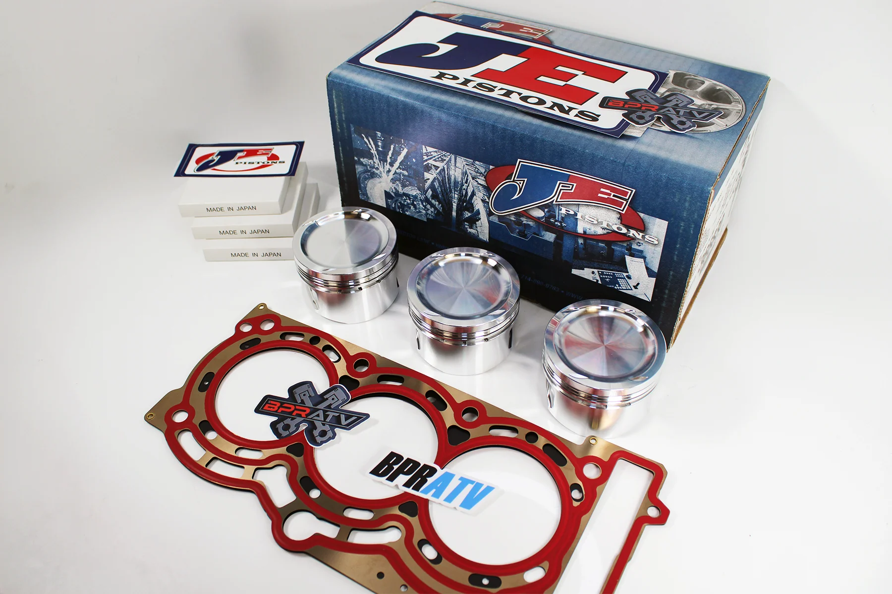 Can-Am Maverick X3 X-3 Turbo 2017-2025 JE Piston Set 9.5:1 MLS Gasket Forged USA - Image 8