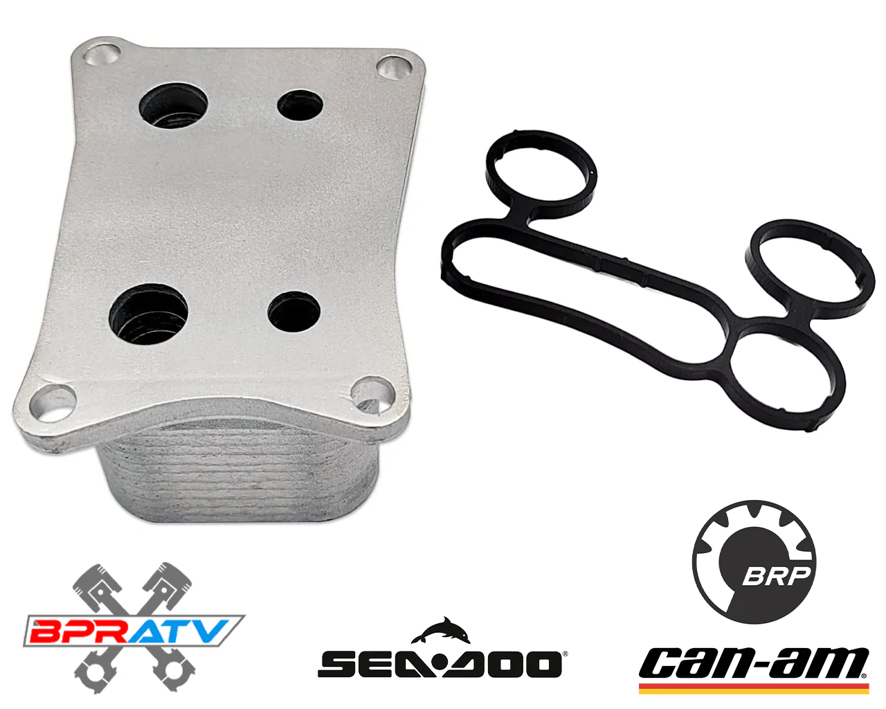 Can-Am Outlander Maverick Commander 800 1000 Oil Cooler & Gasket OEM Replacement - Image 6