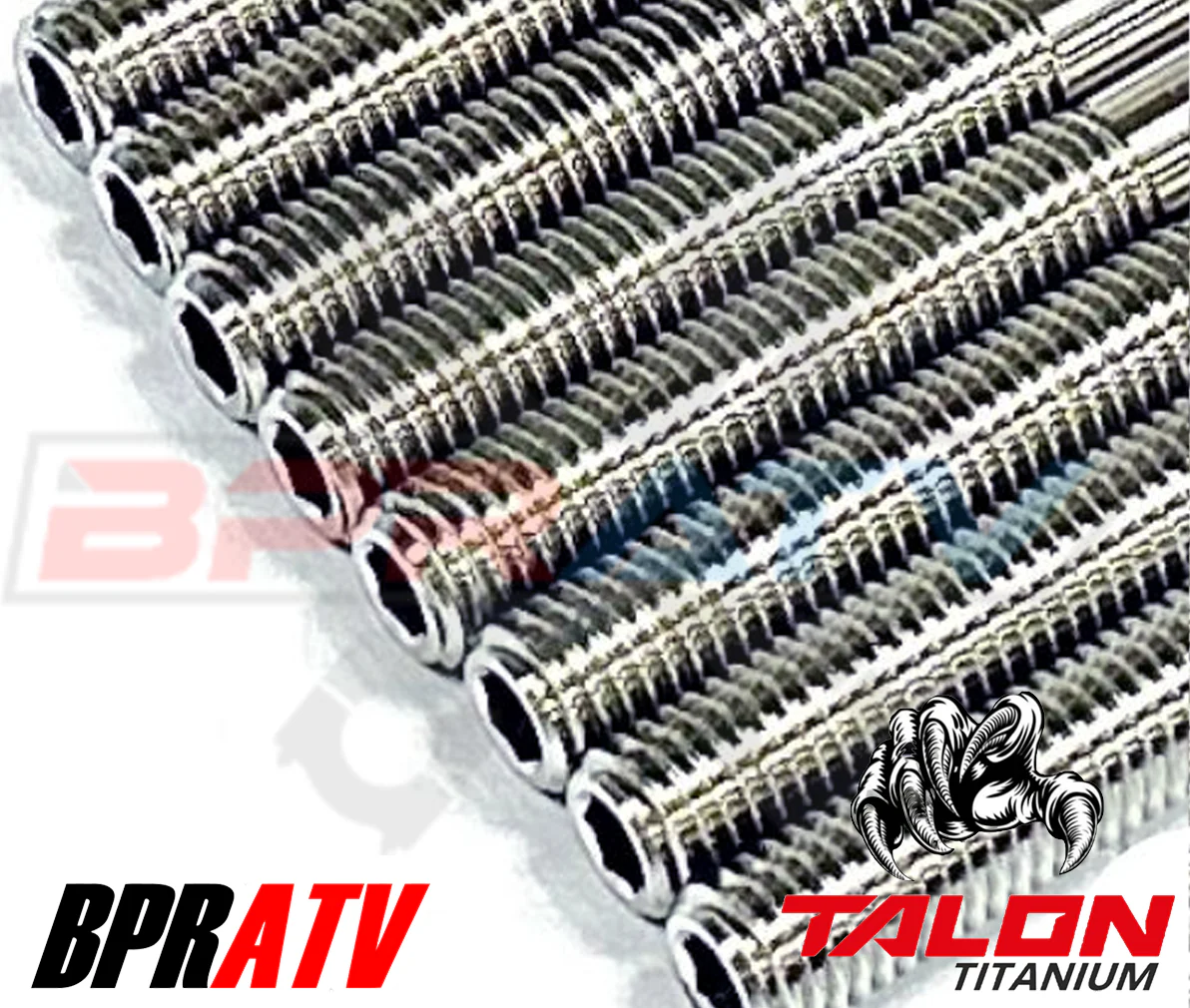 Can Am Turbo X-3 X3 Head Studs Heavy Duty Titanium Stud Bolt Kit MLS Head Gasket - Image 13