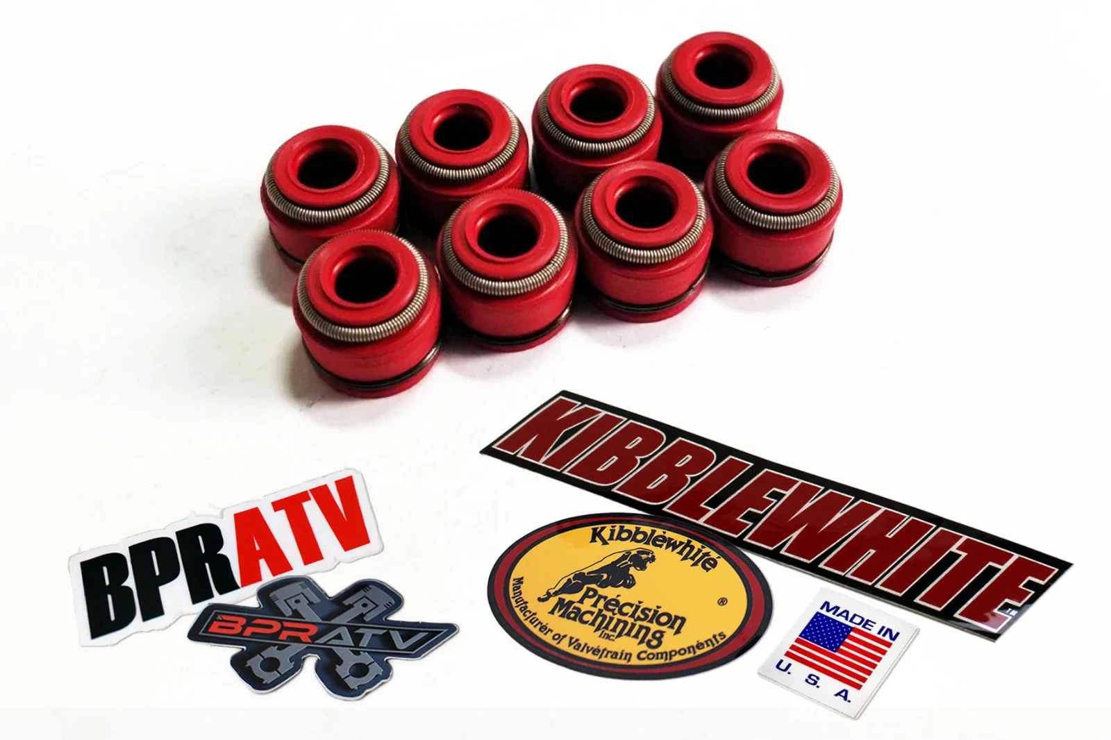 CBX 6 Cylinder Valve Stem Seals RED Viton OEM Replacement KPMI Set of 24 NEW USA - Image 18