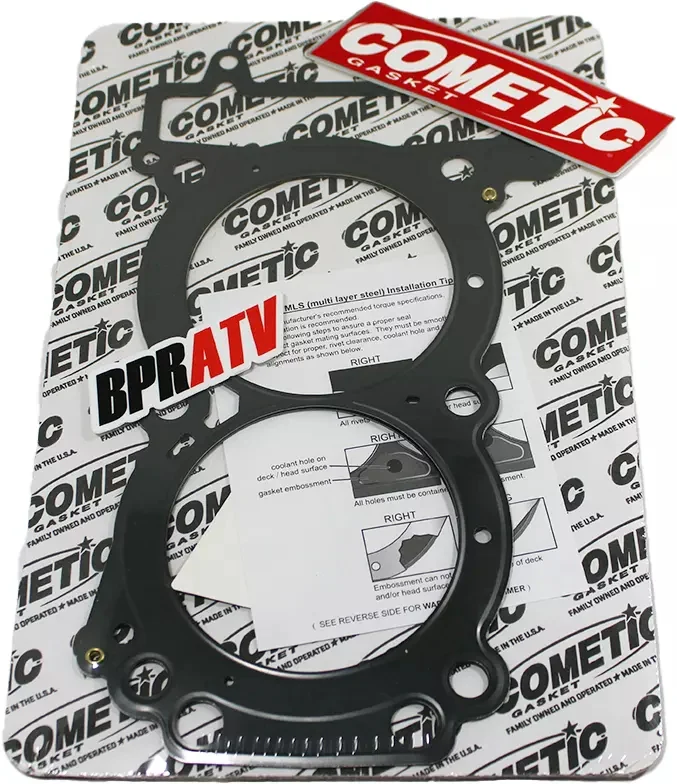 Cometic 96mm MLS Cylinder Head Gasket C3563 Polaris RZR XP1000 Ranger 900 XP USA - Image 17