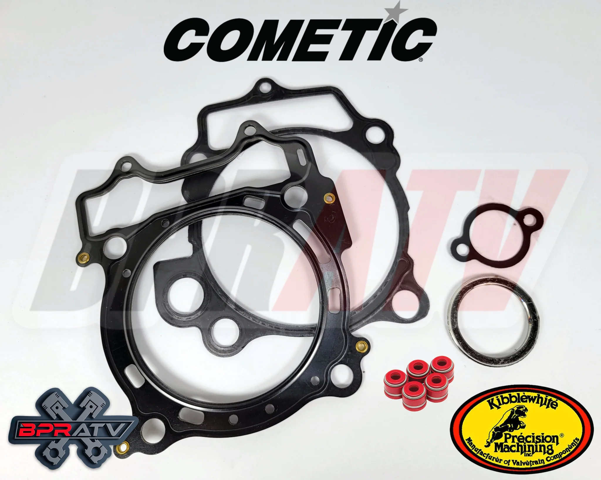 Cometic 98mm 99mm Top End Gasket Kit MLS + Kibblewhite Viton Seals YZ450F '06-09 - Image 2
