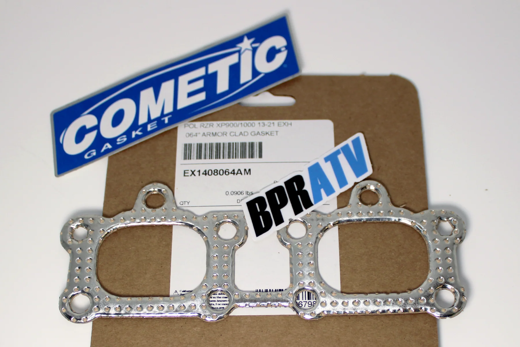 Cometic Manifold Exhaust Gasket Seal TITANIUM Bolts Polaris RZR XP 1000 3610184 - Image 16