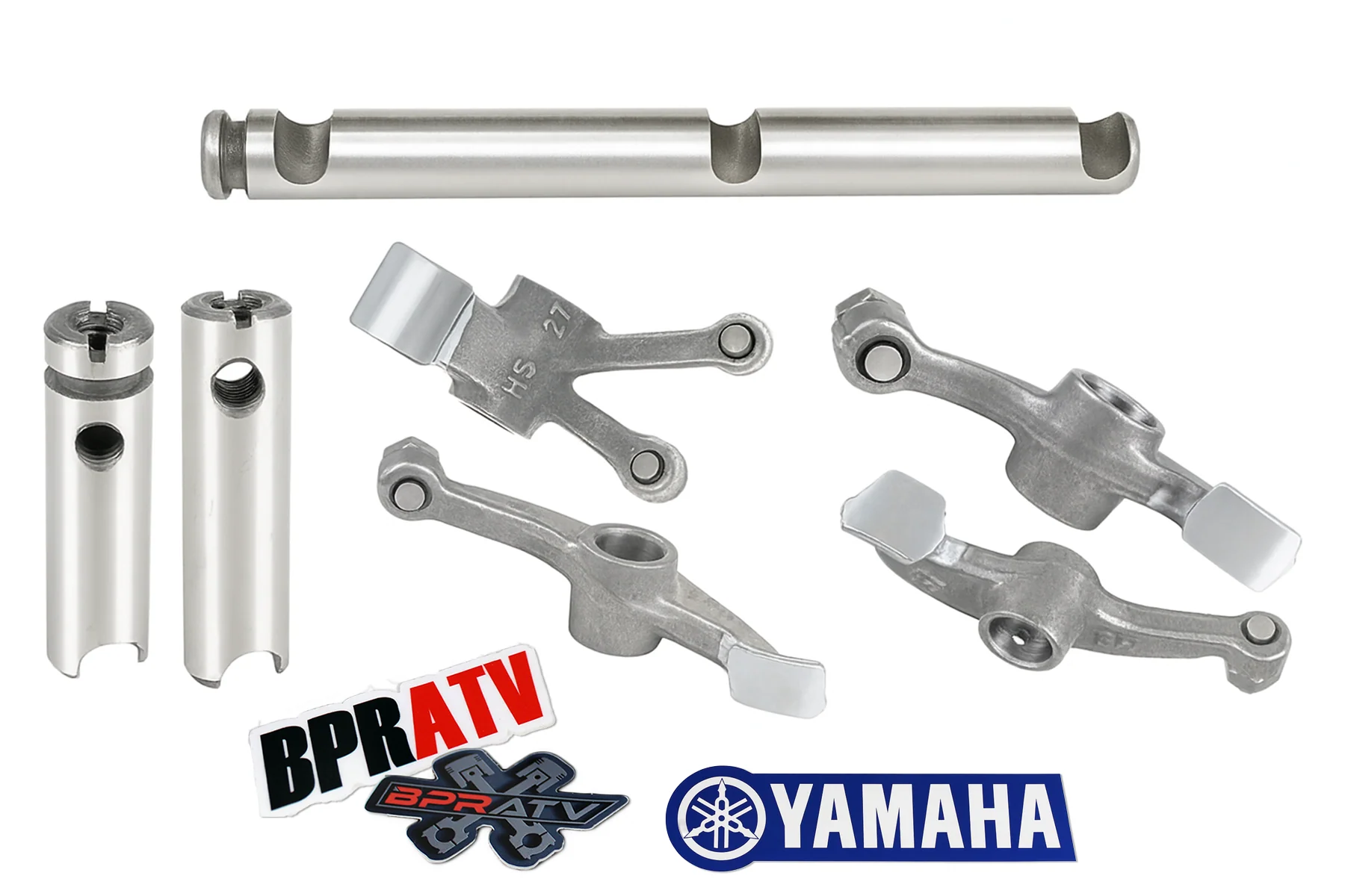 Rhino Grizzly Raptor 660 Valve Rocker Arms & Shafts Complete Kit Yamaha Upgrade! - Image 22