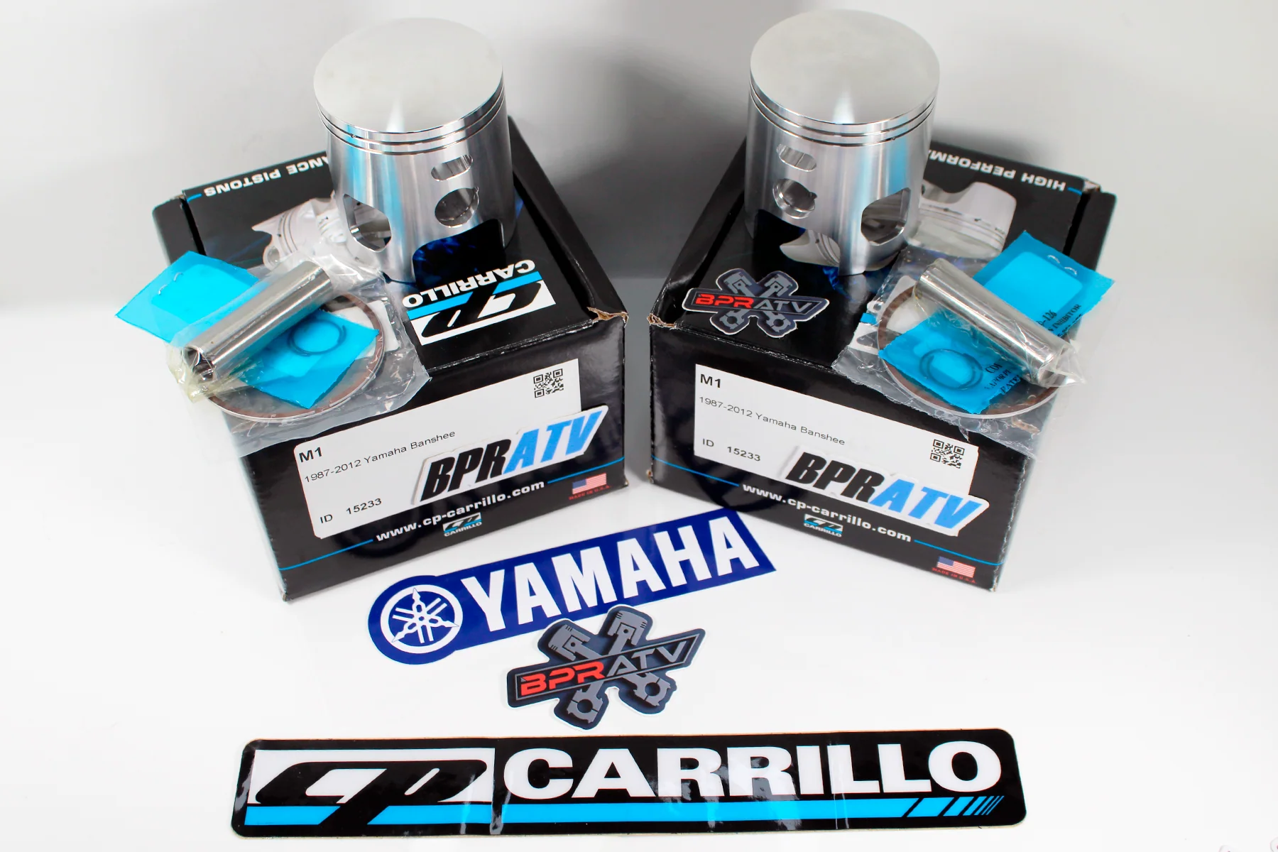 Banshee 421cc ARES 68mm Athena Style Cylinders CP Carrillo Pistons Stroker Crank - Image 5
