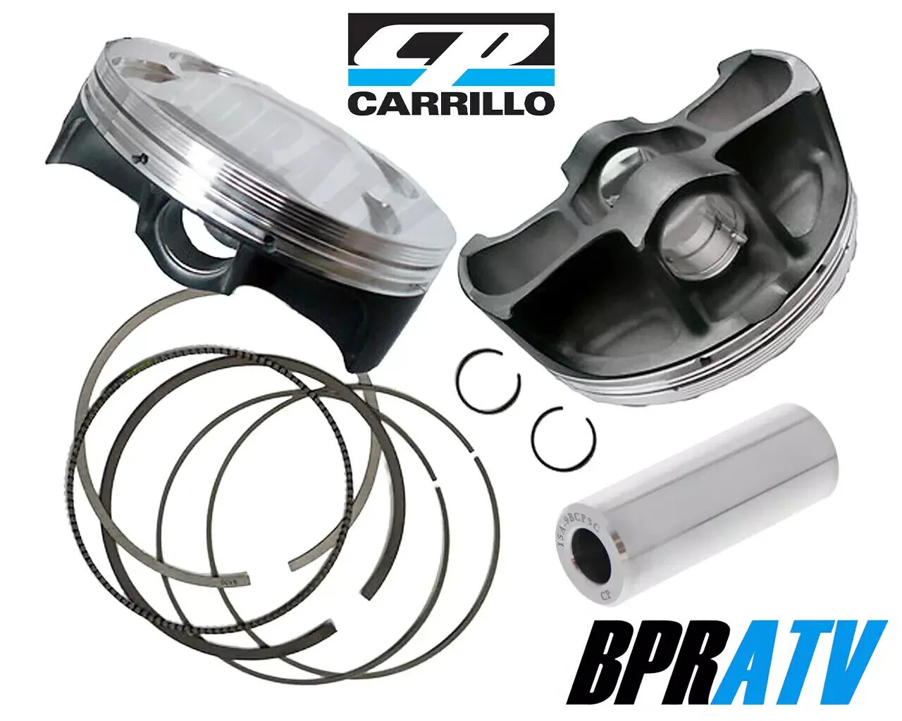 CP Carrillo 05-07 Suzuki King Quad 700 11.5:1 102mm OEM Bore 695cc CP Piston Kit - Image 18