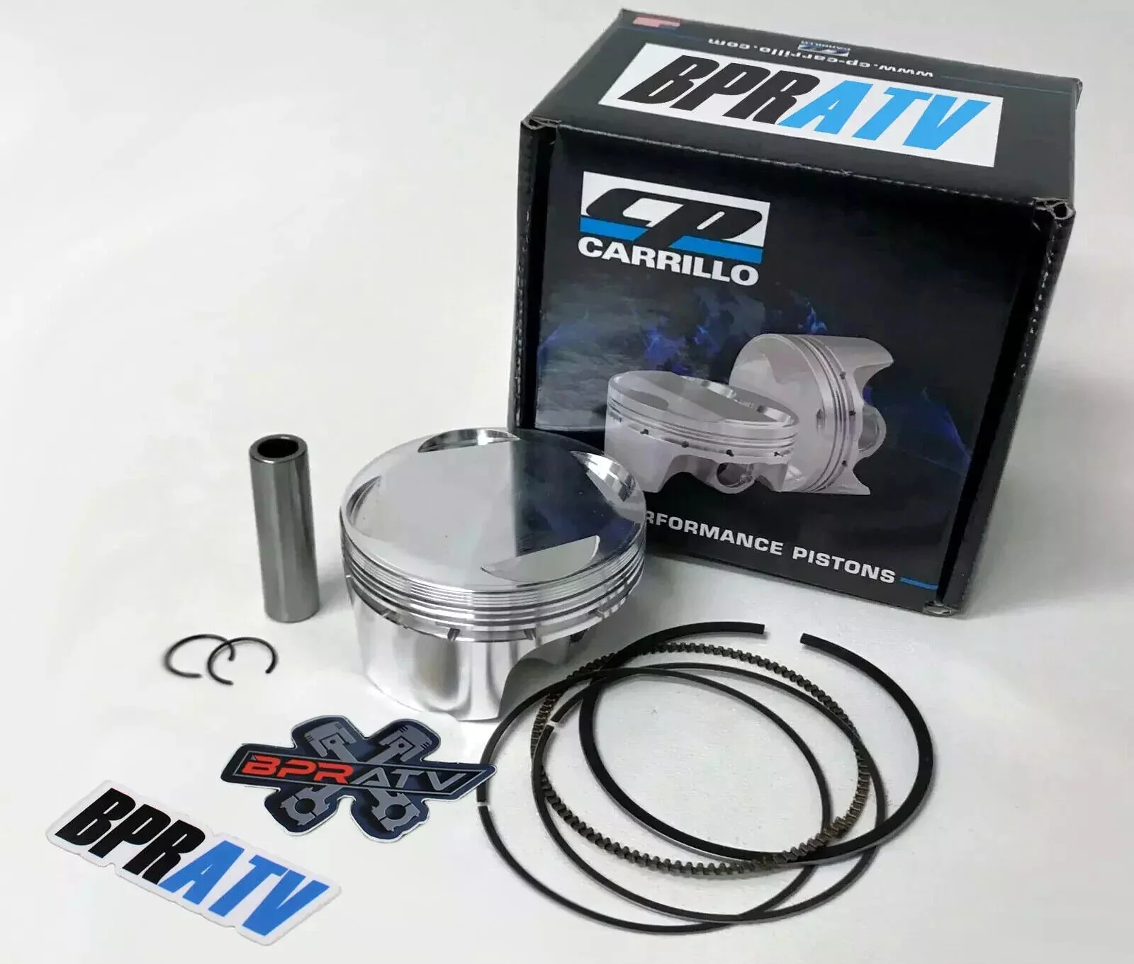 Honda TRX450R CP Carrillo 94mm 12:1 Piston Kit Cometic Gaskets 2004 2005 '04-'05 - Image 14