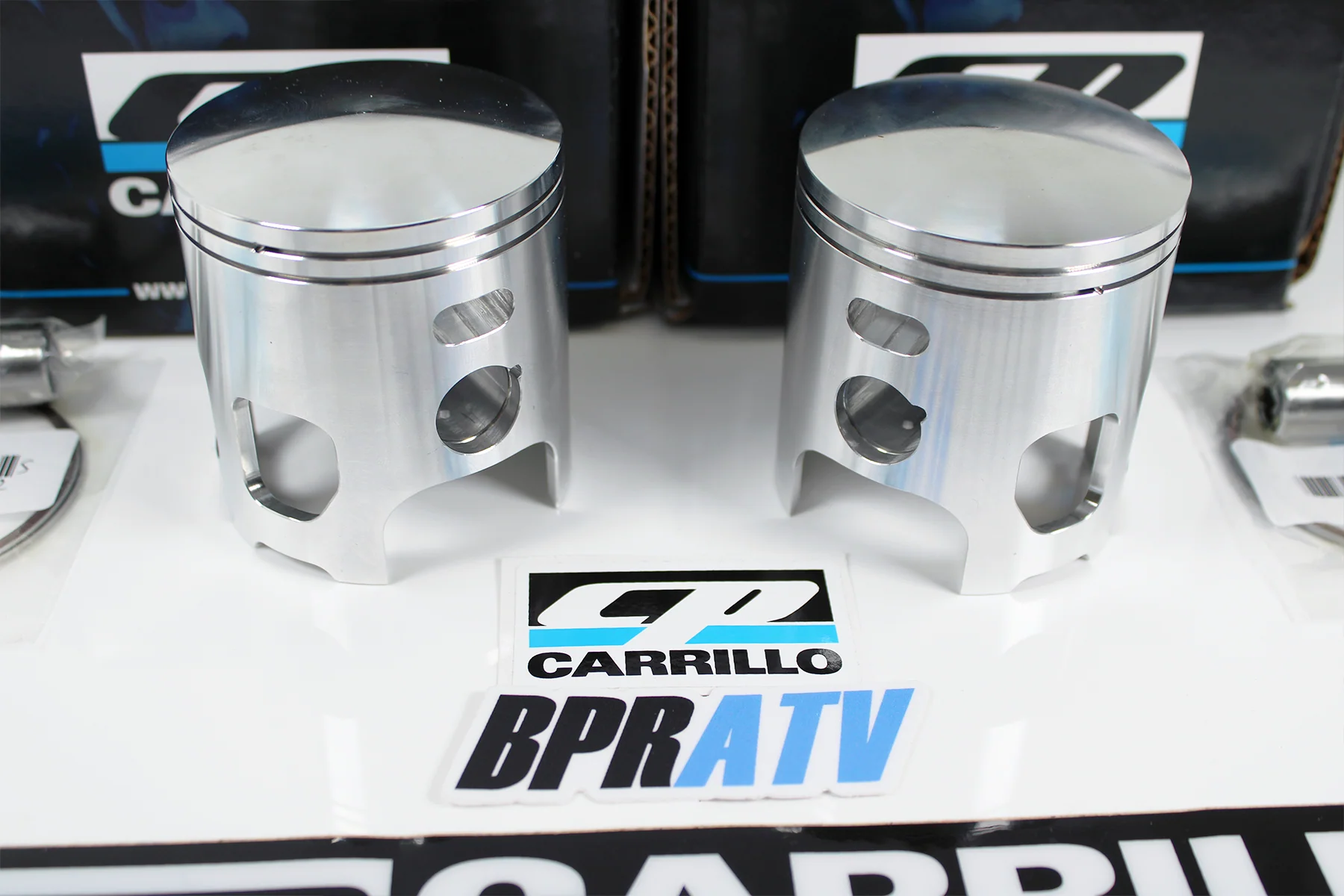 CP Carrillo Banshee 65mm Forged Piston Kit Upgrade OEM Big Athena Cylinder USA - Image 13