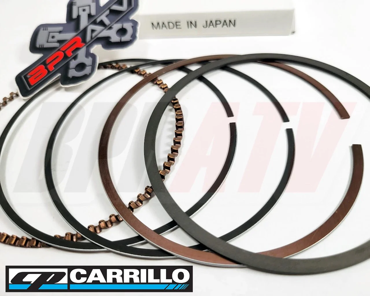 CP-Carrillo Piston Cometic Kit Honda CRF450R RX RWE 17+ 14.3:1 DLC Race Coated! - Image 14