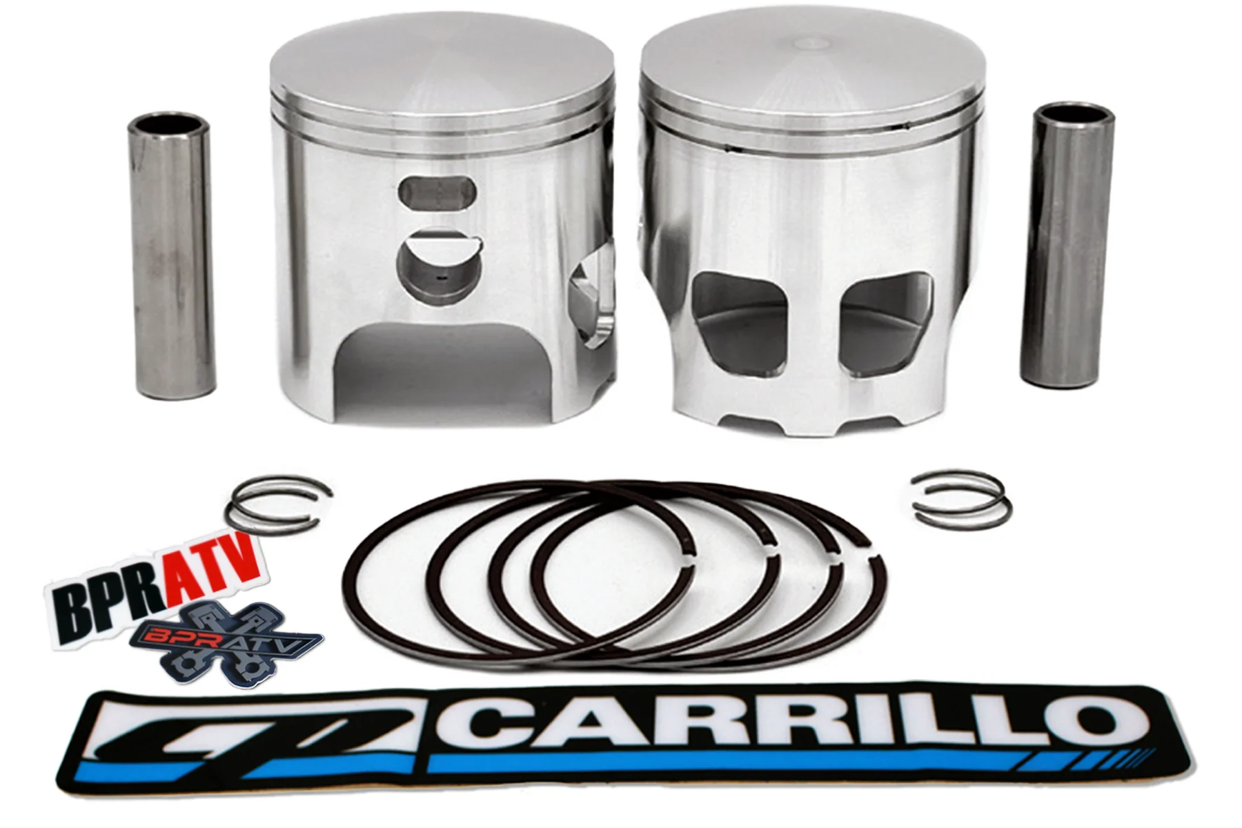 CP-Carrillo Yamaha Banshee +2 66mm Forged Pistons Kit Hi-Temp Rings Big Bore New - Image 11