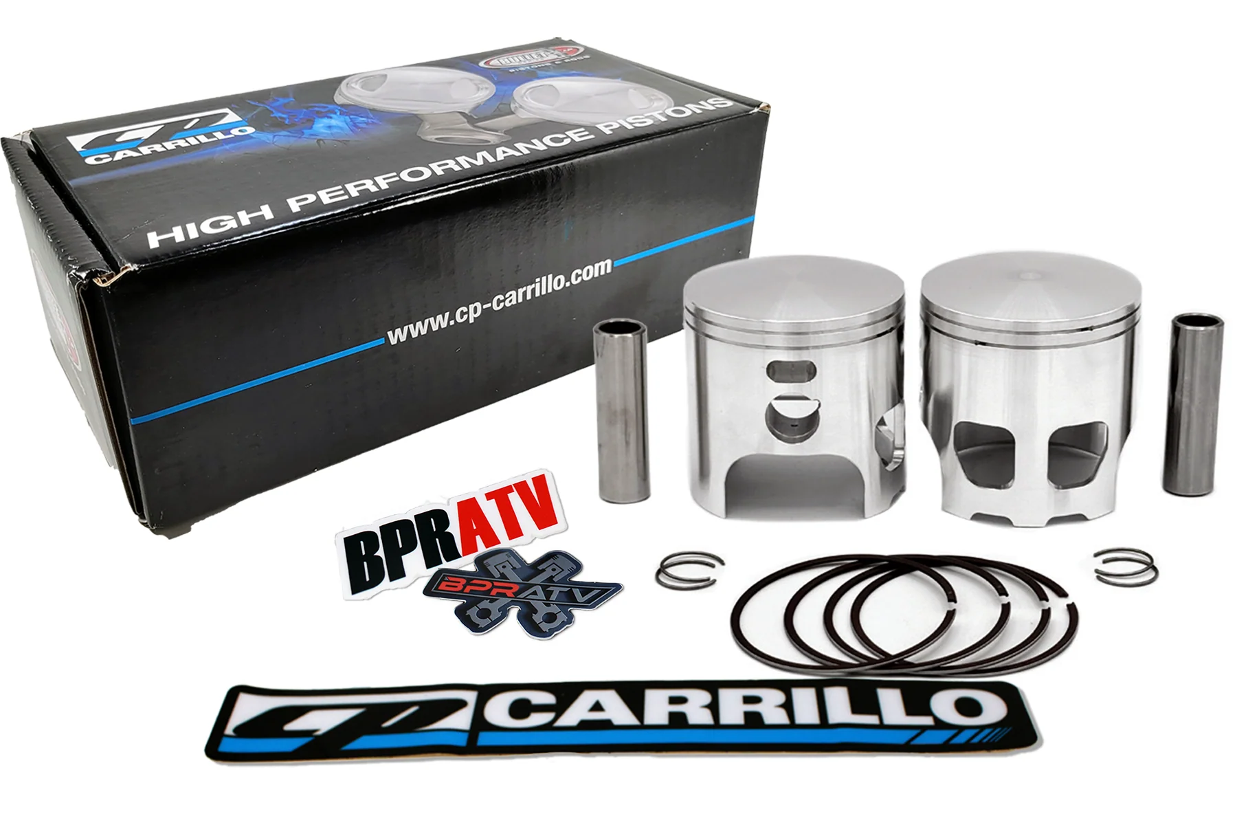 CP-Carrillo Yamaha Banshee 66mm Big Bore Forged Piston Kit High Performance New! - Image 15