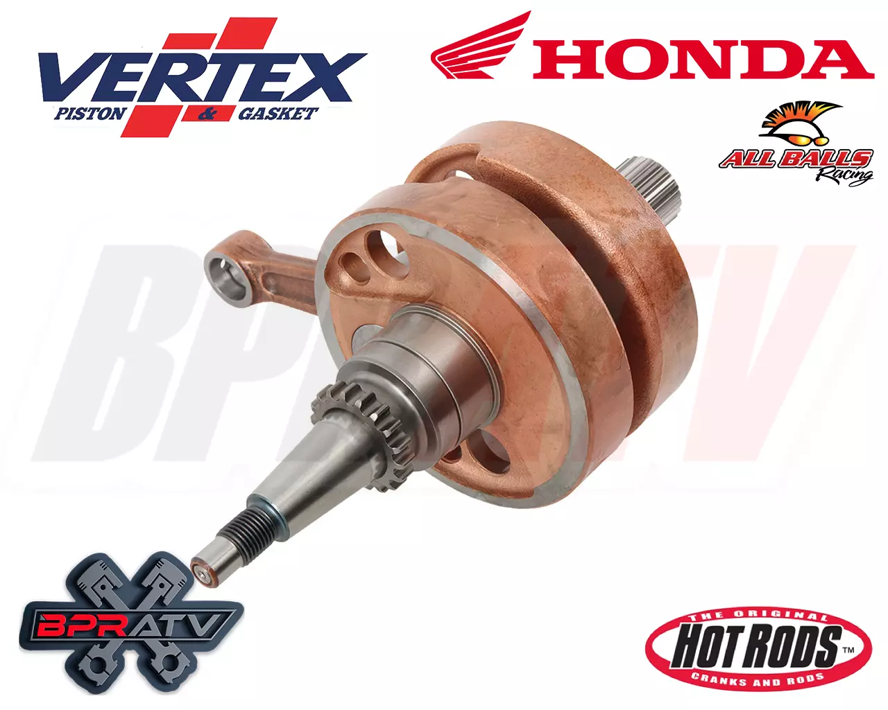 Honda CRF250X CRF 250X Hot Rods Stock Replacement Crankshaft Rod & Main Bearings - Image 4