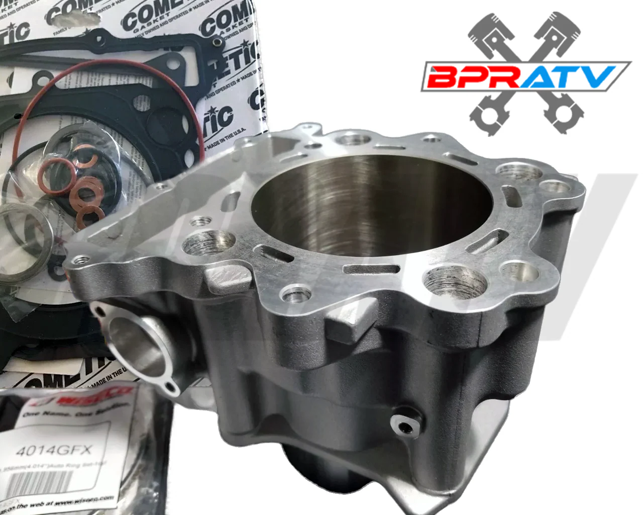 Cylinder Piston Gasket Top End Rebuild Kit Yamaha Rhino 660 Wiseco Cometic Seals - Image 7