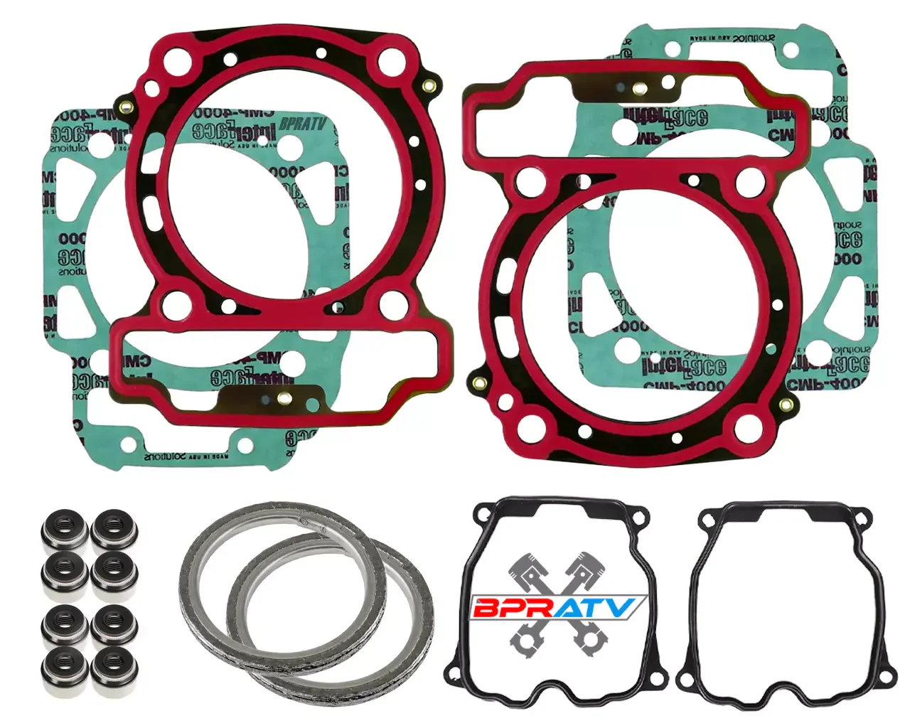 Defender HD8 Traxter Bottom End Rebuild Kit Crank Water + Oil Pump Assembly Kit - Image 11