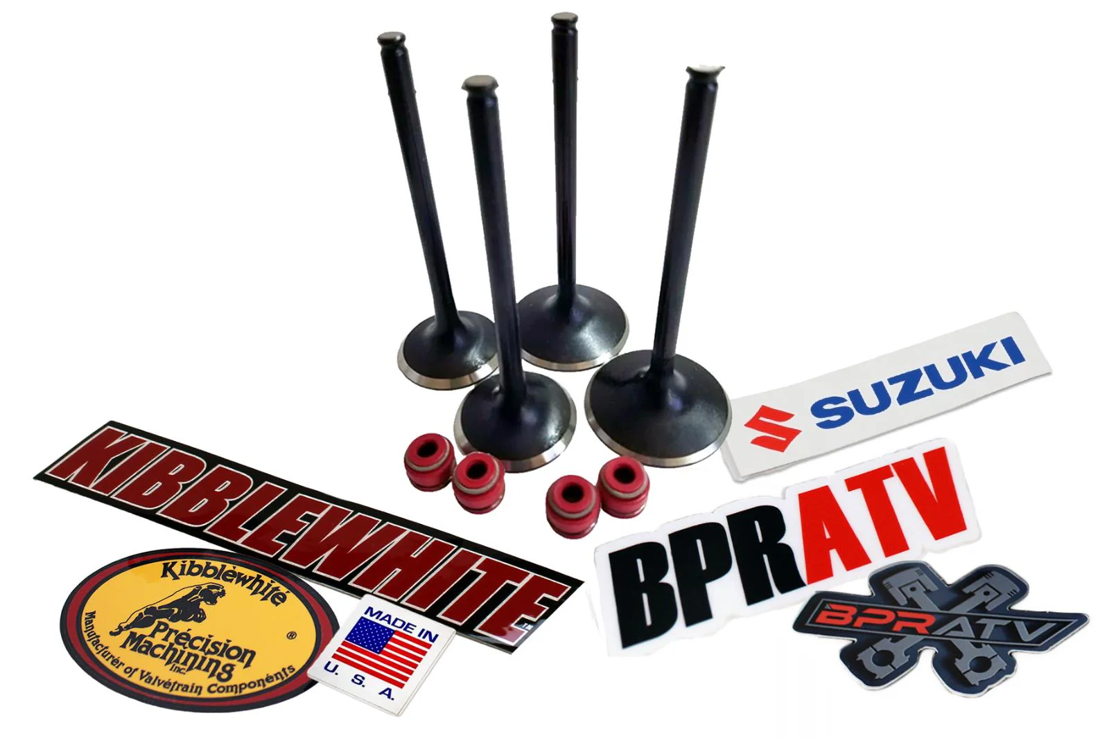 DRZ 400 Head Rebuild Kit Kibblewhite Valves Springs Cams Guides Chain Tensioner - Image 12