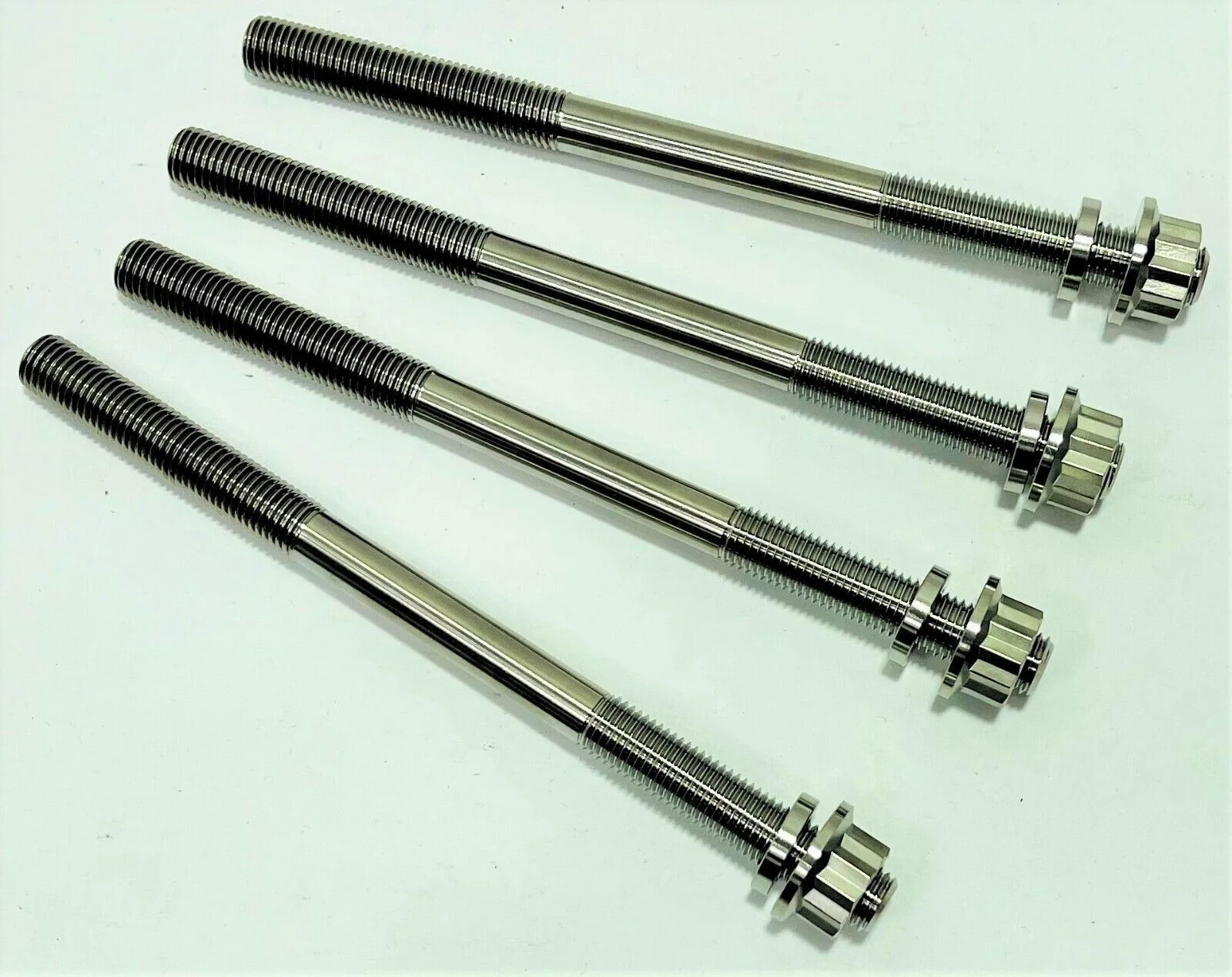 DRZ DR-Z 400 400E Ti Head Studs Best Aftermarket Titanium Cylinder Head Stud Kit
