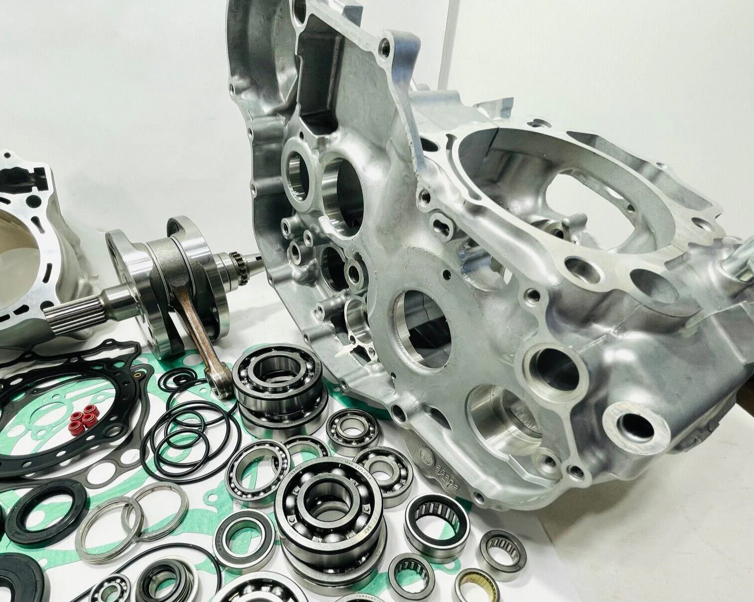 DRZ400 DR-Z DRZ 400 Cases Big Bore Stroker Complete 470 Rebuild Hotcams Valves - Image 4