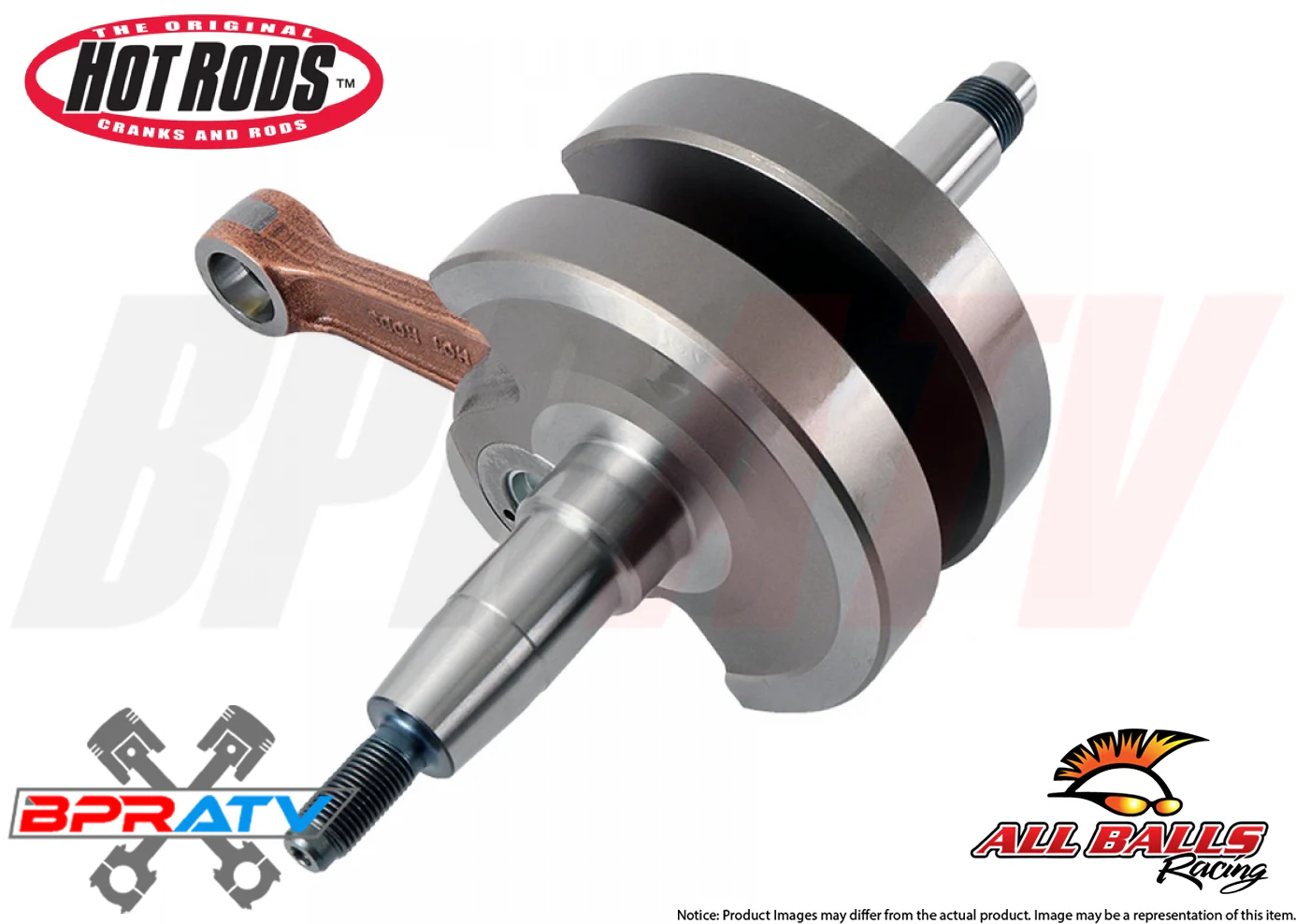 DRZ400 DRZ 400 DR-Z400 Stroker Crank Main Bearings Hotrods 4 mil 4mm Crankshaft - Image 12