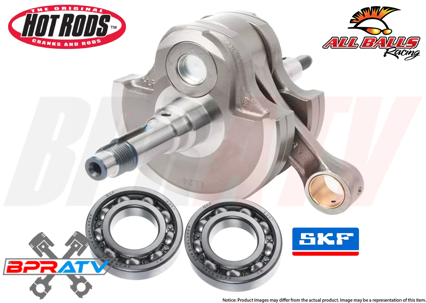 DRZ400E DRZ 400E Electric Start Hotrods Stroker Crank 4 mil Crankshaft Bearings - Image 19