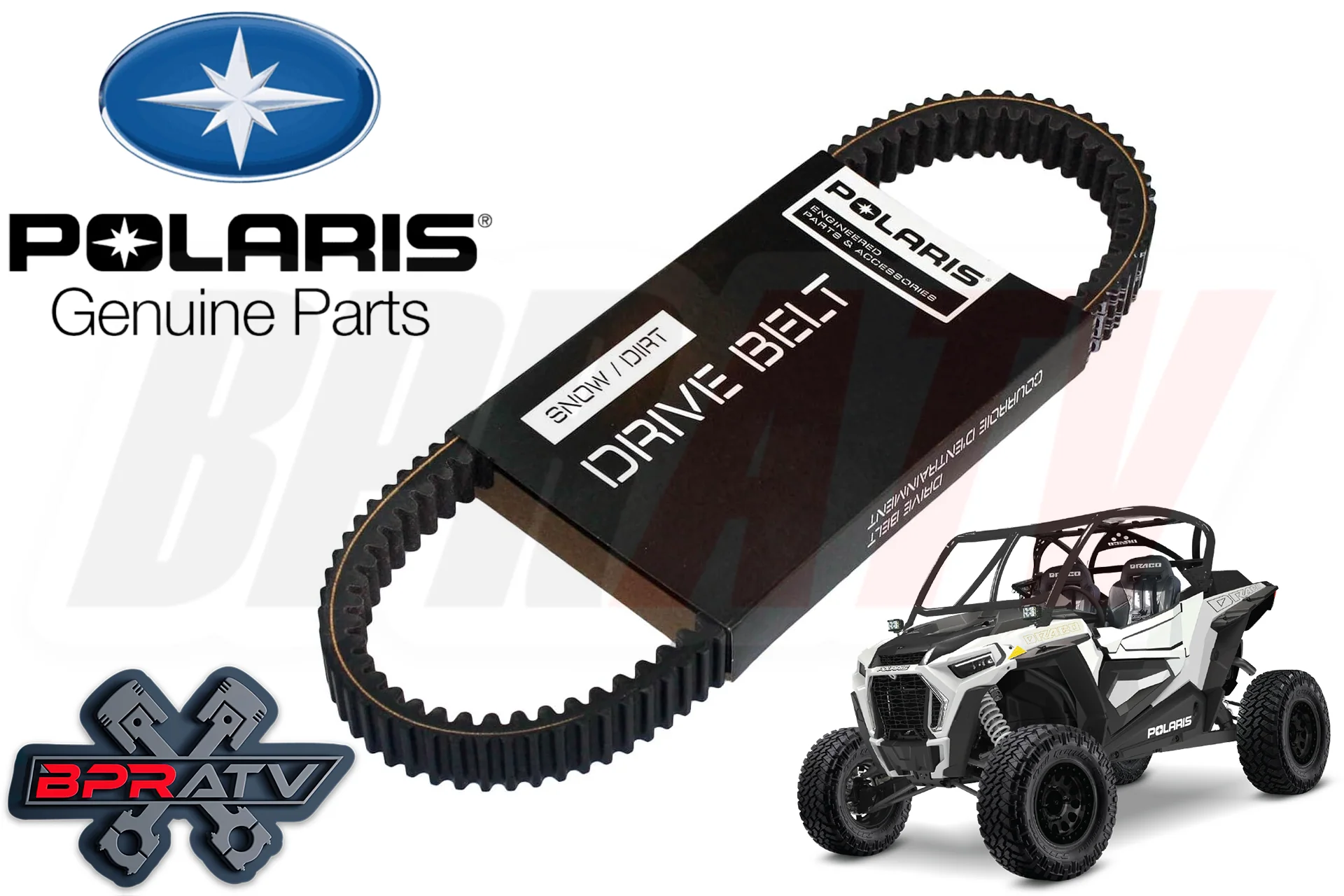Genuine Polaris OEM Drive Belt For RZR XP4 XP1000 S 1000 General 3211180 3211148 - Image 2