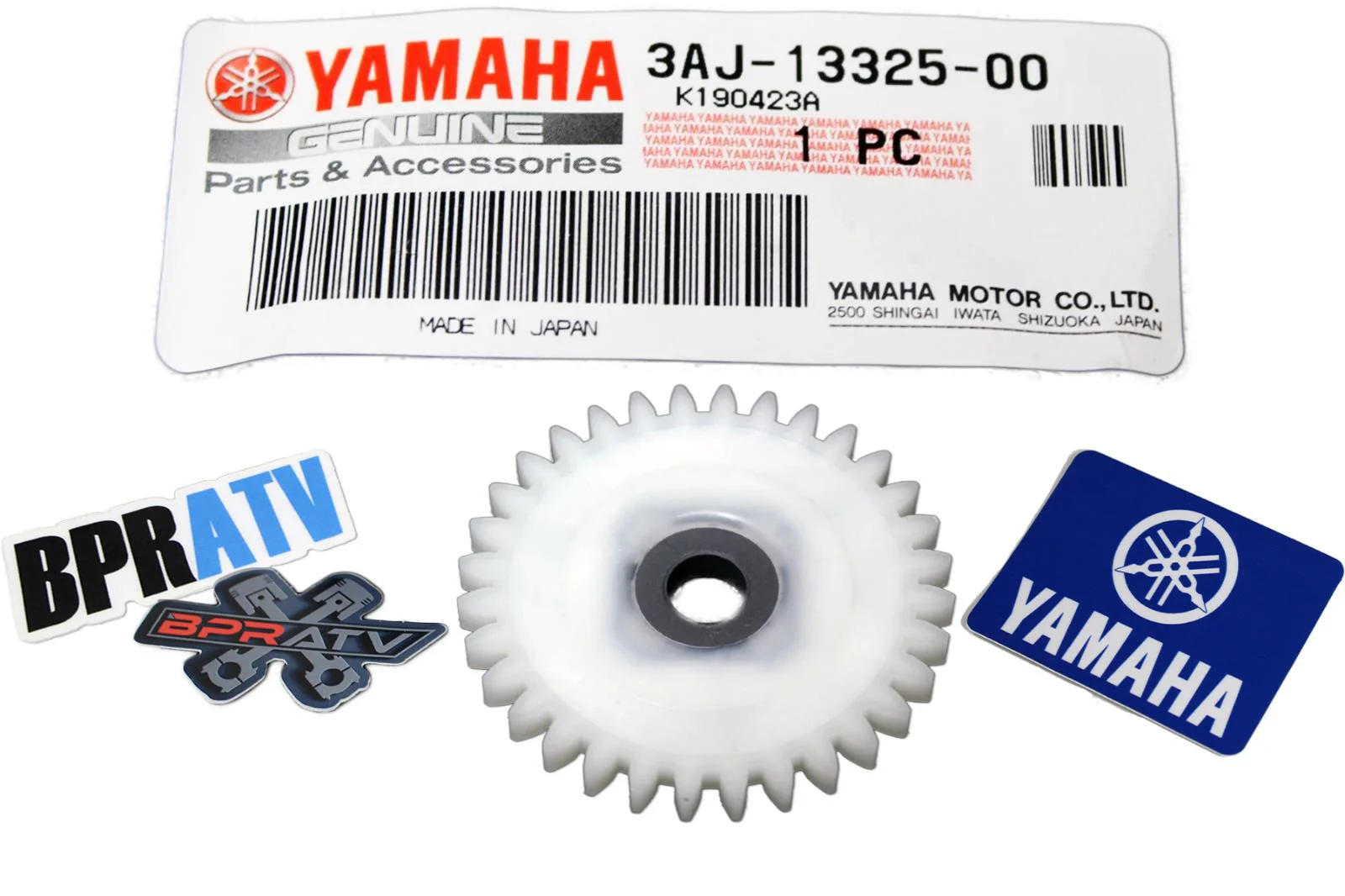 Get Raptor 660 700 Yamaha 3AJ-13325-00-00 Gear Pump Driven OEM Oil Pump Gear JPN - Image 8