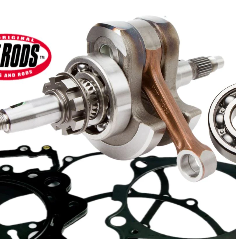 Get Raptor 700 700R Cases Bottom End Rebuild Complete Motor Engine Crankcases - Image 2
