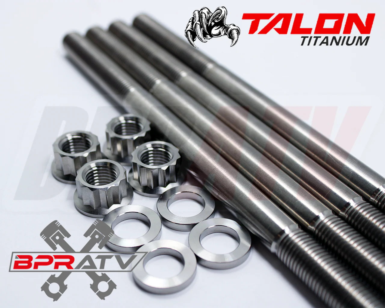 GSXR 1300R Hayabusa Titanium Head Studs Best Strongest Ti Cylinder Stud Bolt Kit - Image 13