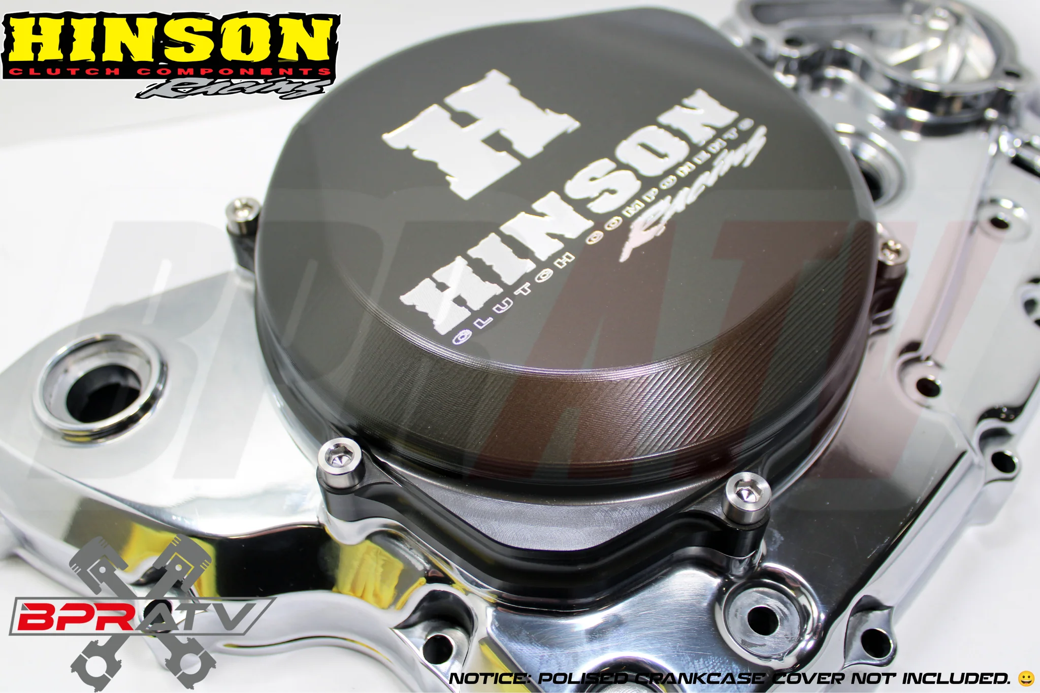 Hinson Clutch Cover Billet BILLETPROOF Honda CRF450R CRF 450R C224 (2002 - 2018) - Image 12