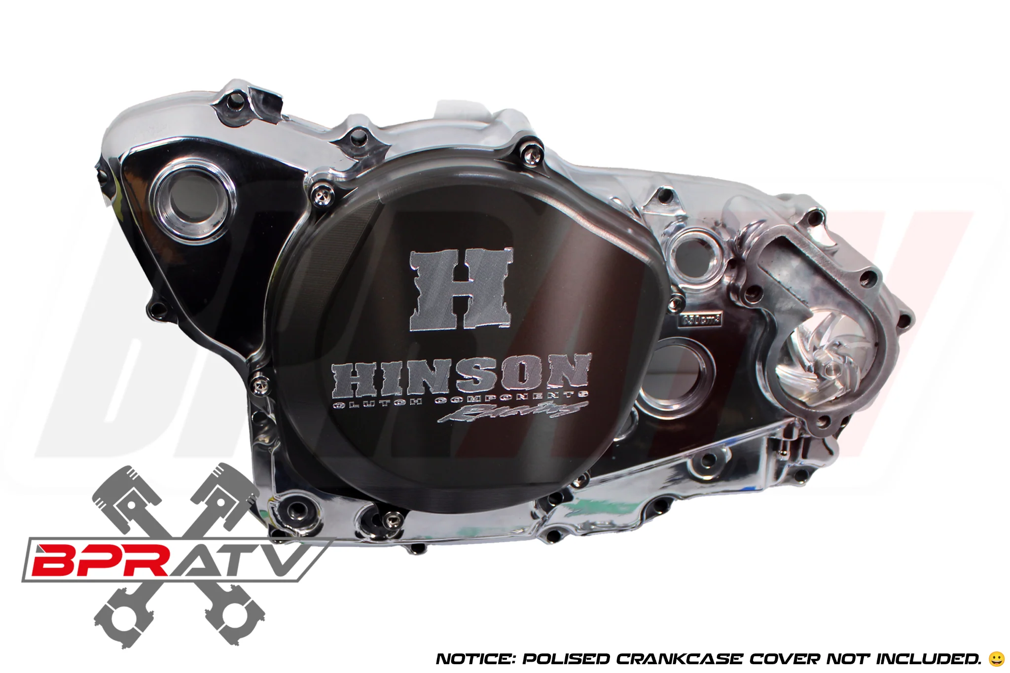 Hinson Clutch Cover Billet BILLETPROOF Honda CRF450R CRF 450R C224 (2002 - 2018) - Image 4