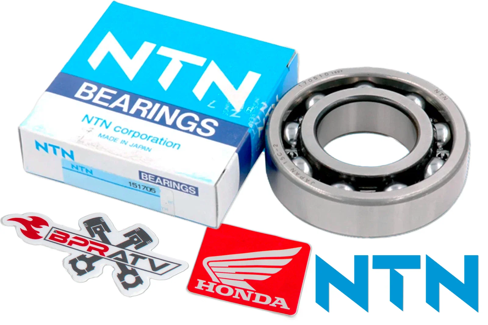 Honda 04 05 TRX 450R Hot Rods Crank Stock Aftermarket Crankshaft & Main Bearings - Image 7
