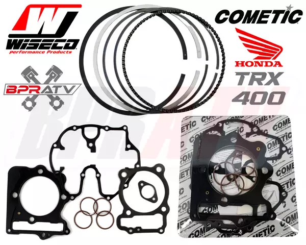 Honda 400EX 400X 88mm Big Bore Kit +3 Cylinder Piston 426cc Upper Assembly Parts - Image 14