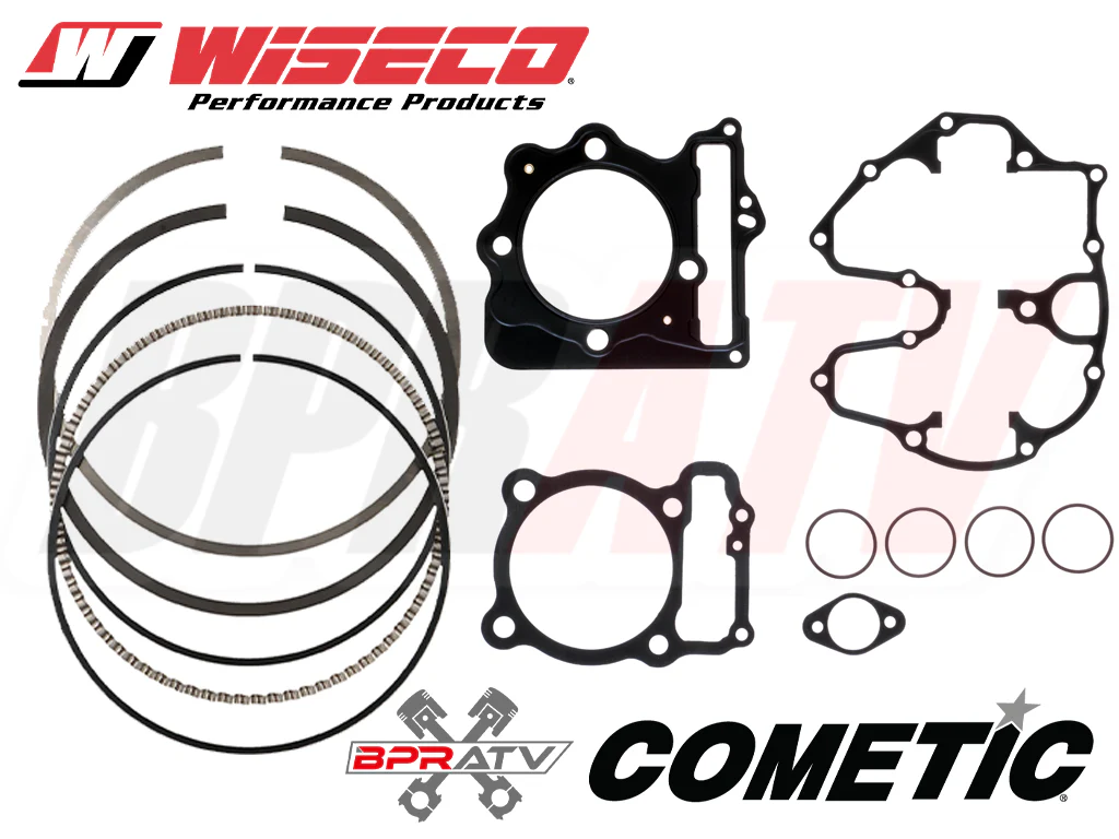 Honda 400EX 400X XR400 Top End Rebuild Kit CP 10:1 Piston Gaskets Cylinder NGK🔥 - Image 8