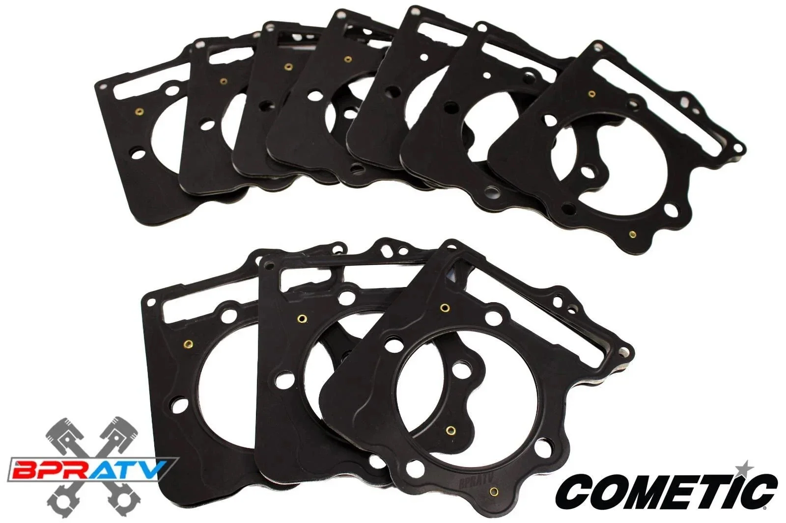 Honda 400EX 86 87 88 89 mm Big Bore Cometic Top End Gasket Kit C7826 Stem Seals - Image 15