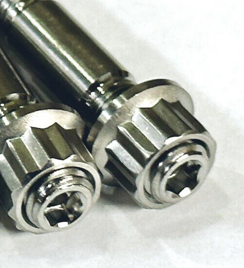 Honda 90034-HP1-670 TRX450R TRX 450ER Titanium Exhaust Pipe Studs Head Stud Kit - Image 22