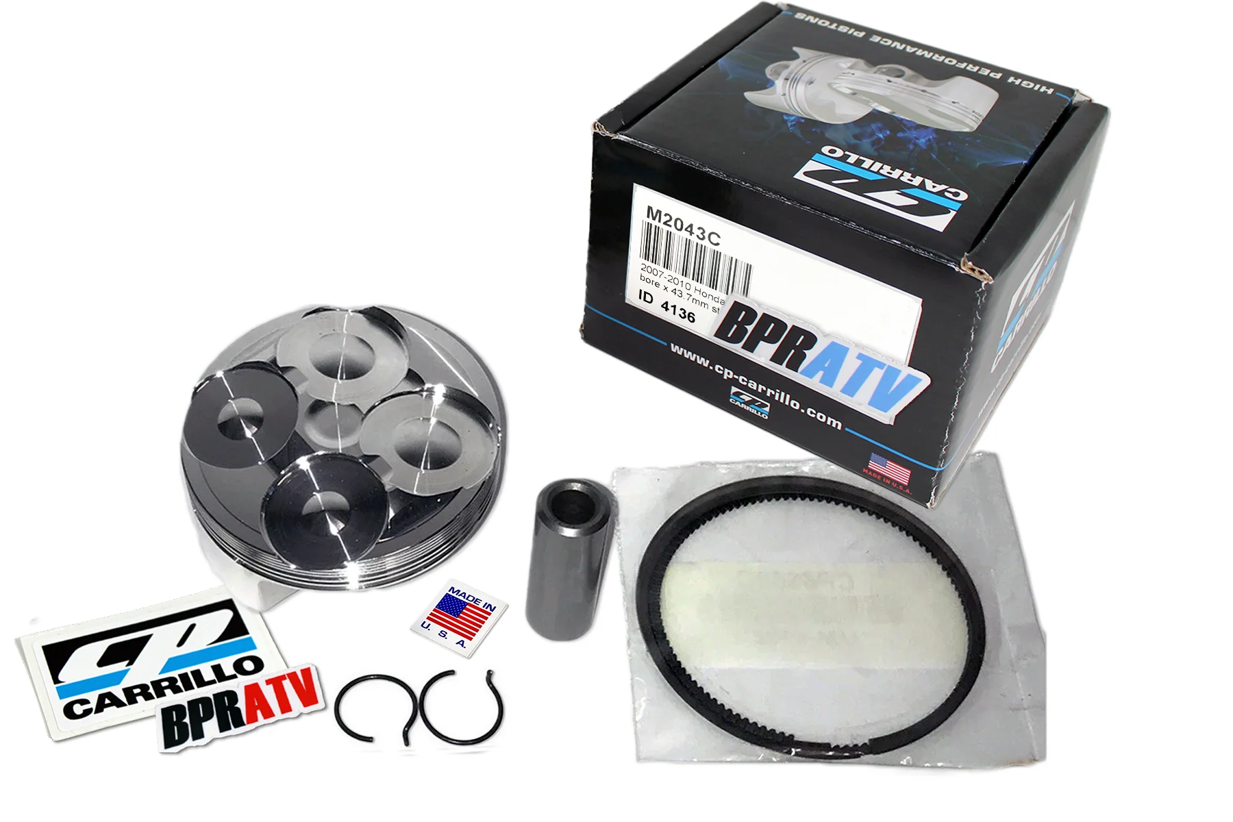 Honda CRF150R 150RB CP Carrillo Piston Kit OEM 13101-KSE-670 13:1 Pump Gas 07-25 - Image 20