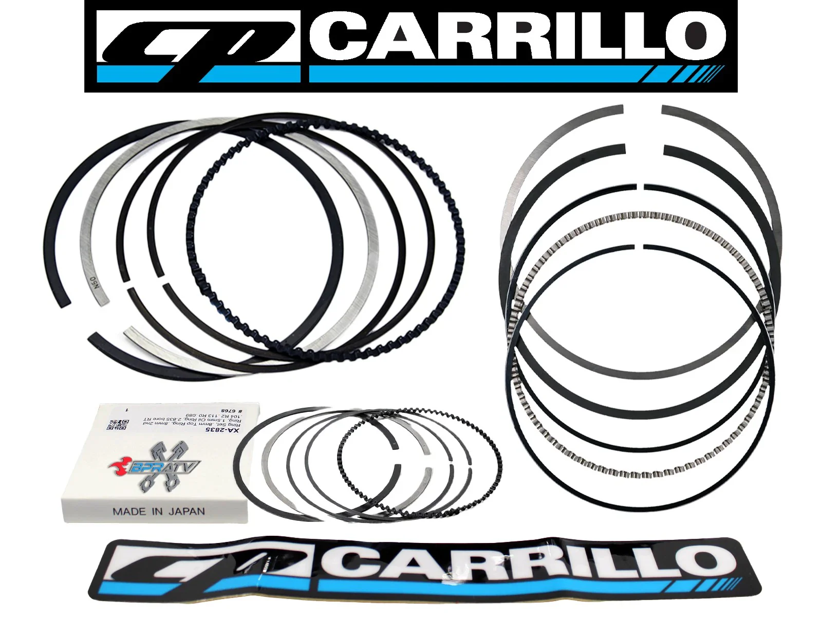 Honda CRF150R CRF150RB CP-Carrillo CP Piston Kit 13:1 66mm Stock OEM Bore Valves - Image 17