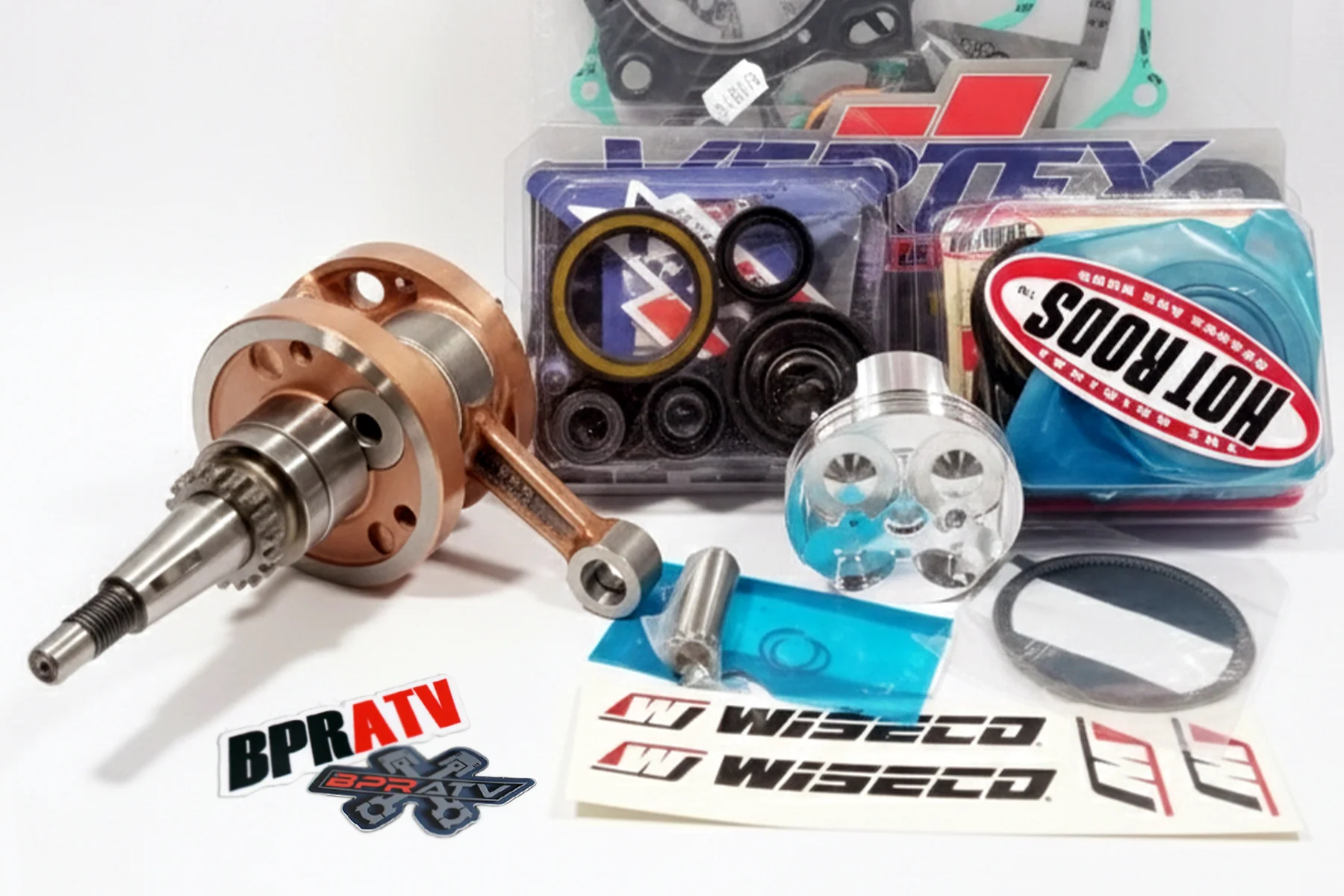 Honda CRF150R CRF150RB Hot Rods Crank Bottom End Rebuild Kit + Wiseco Piston NEW - Image 11