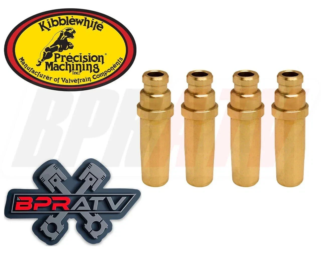 Honda CRF250R 10-15 Kibblewhite RED Viton Valve Guide Stem Seals Top End Kit Fit - Image 12
