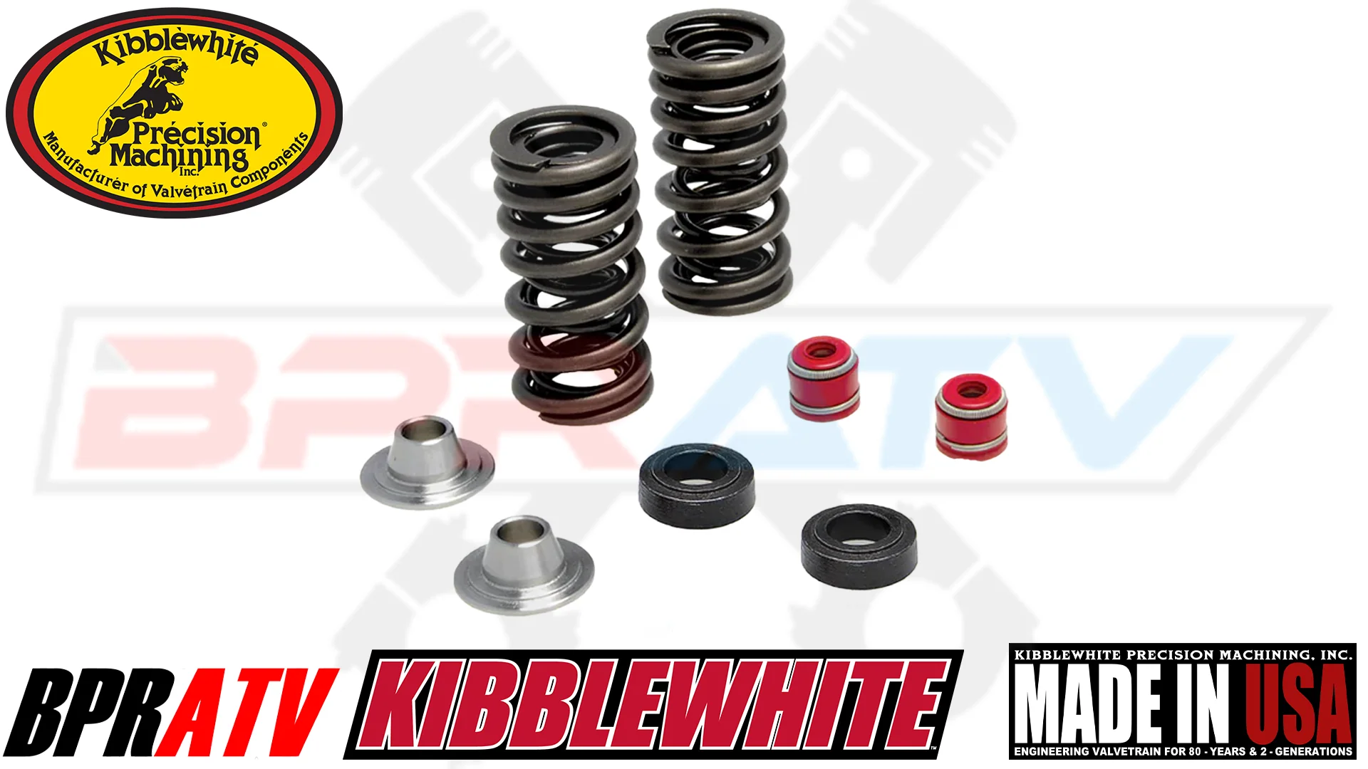 Honda CRF250R CRF 250R 04-09 Kibblewhite Stainless Intake Valves Springs Seals - Image 8