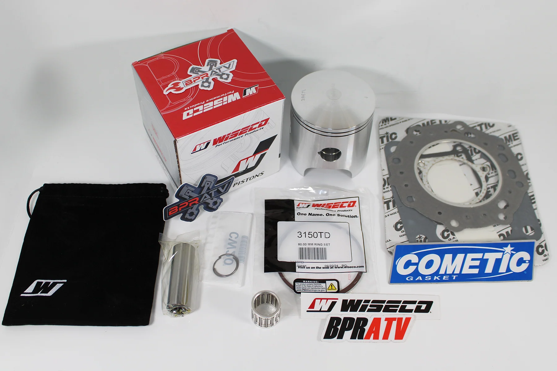 Honda Pilot FL400 Wiseco Piston Wiseco Top End Bearing Cometic Top End Gaskets - Image 17