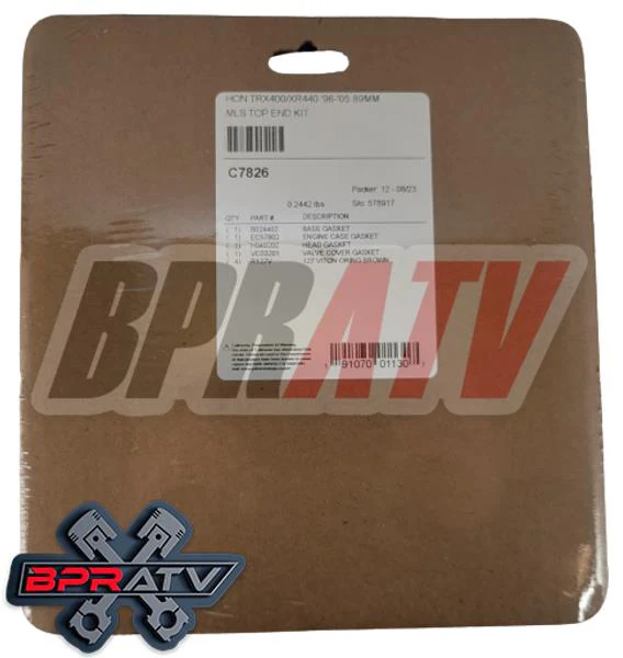 Honda TRX 400EX XR400 400X 416 440 Cometic Top End Gasket Kit C7826 89mm MLS USA - Image 7