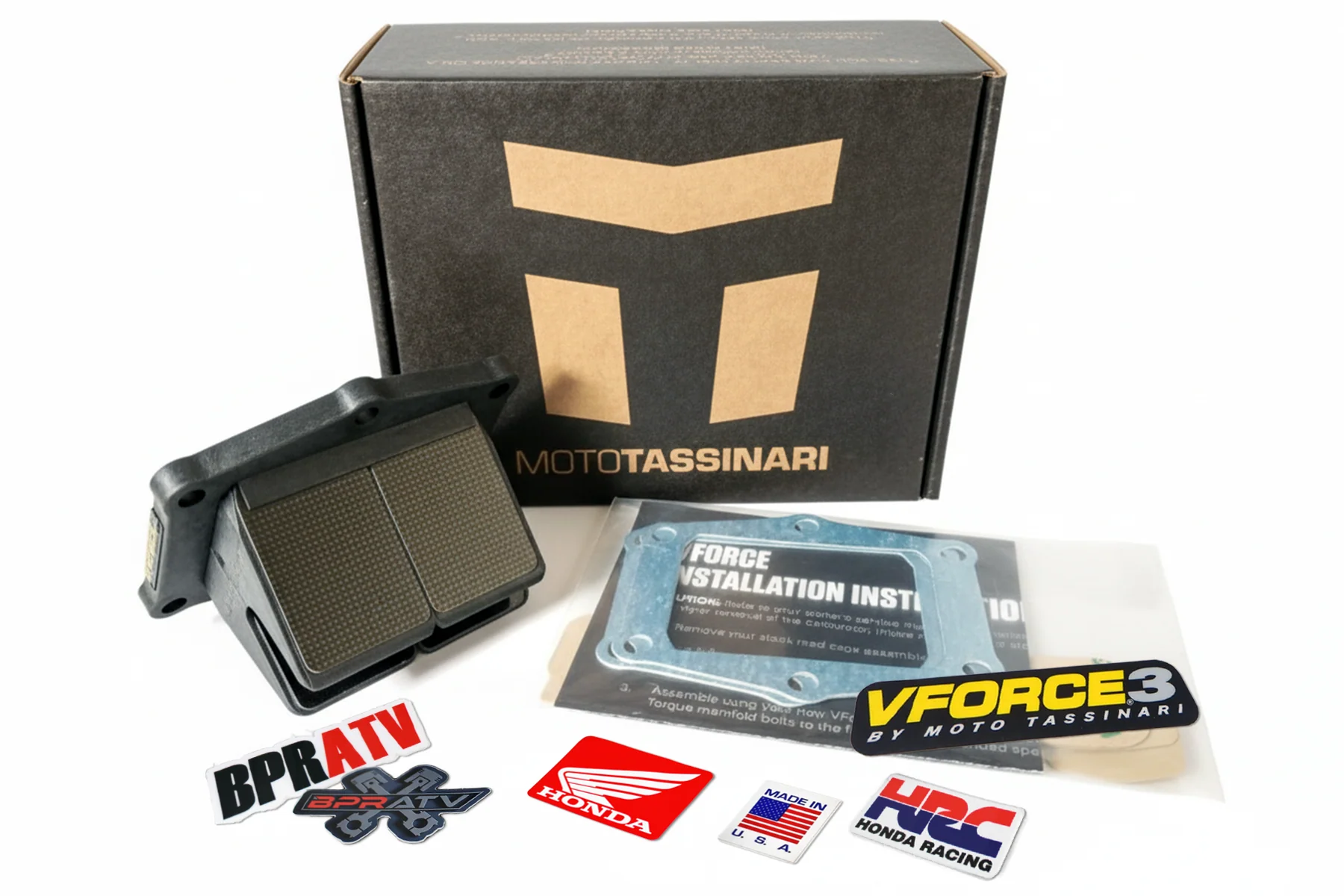 Honda TRX250R ATC250R FL400 FL350 VForce3 V305B USA Made Genuine Reed Valve Kit! - Image 2