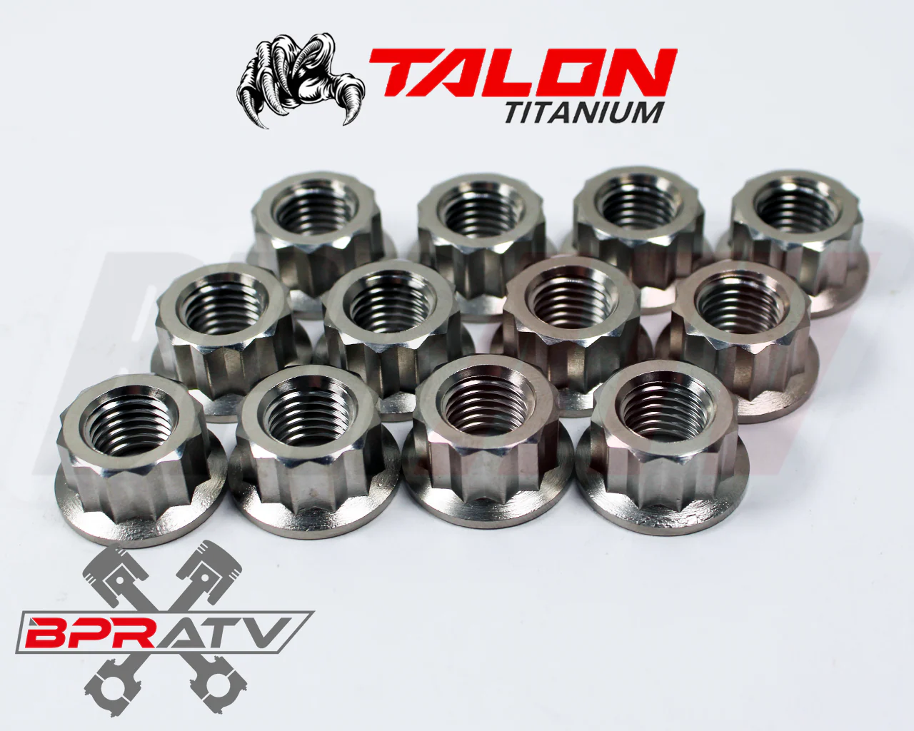 Honda TRX250R TRX 250R TITANIUM Lug Nut Complete Set Front Rear Kit Set of 16 - Image 5