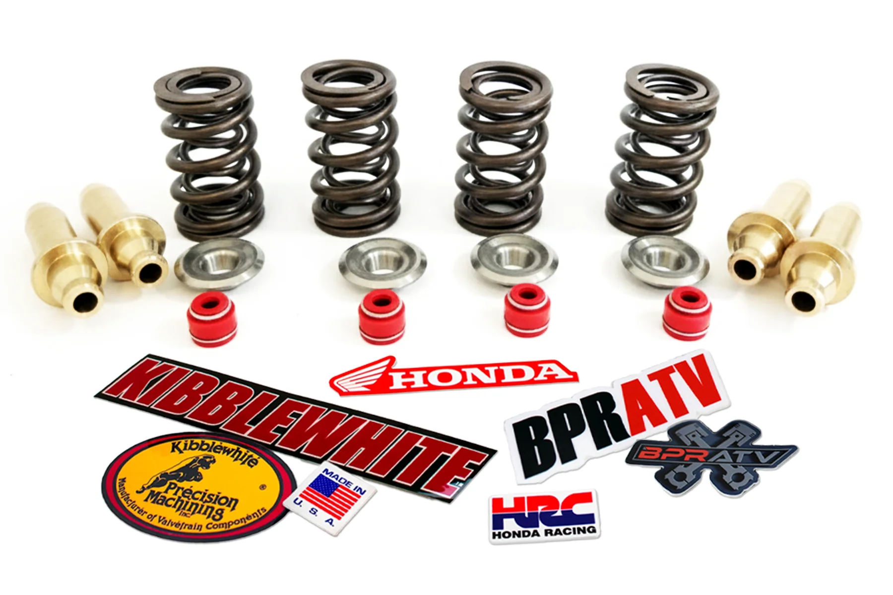 Honda TRX400EX 400X XR400 Kibblewhite Spring Kit Guides Viton Seals KPMI 30-3111 - Image 2