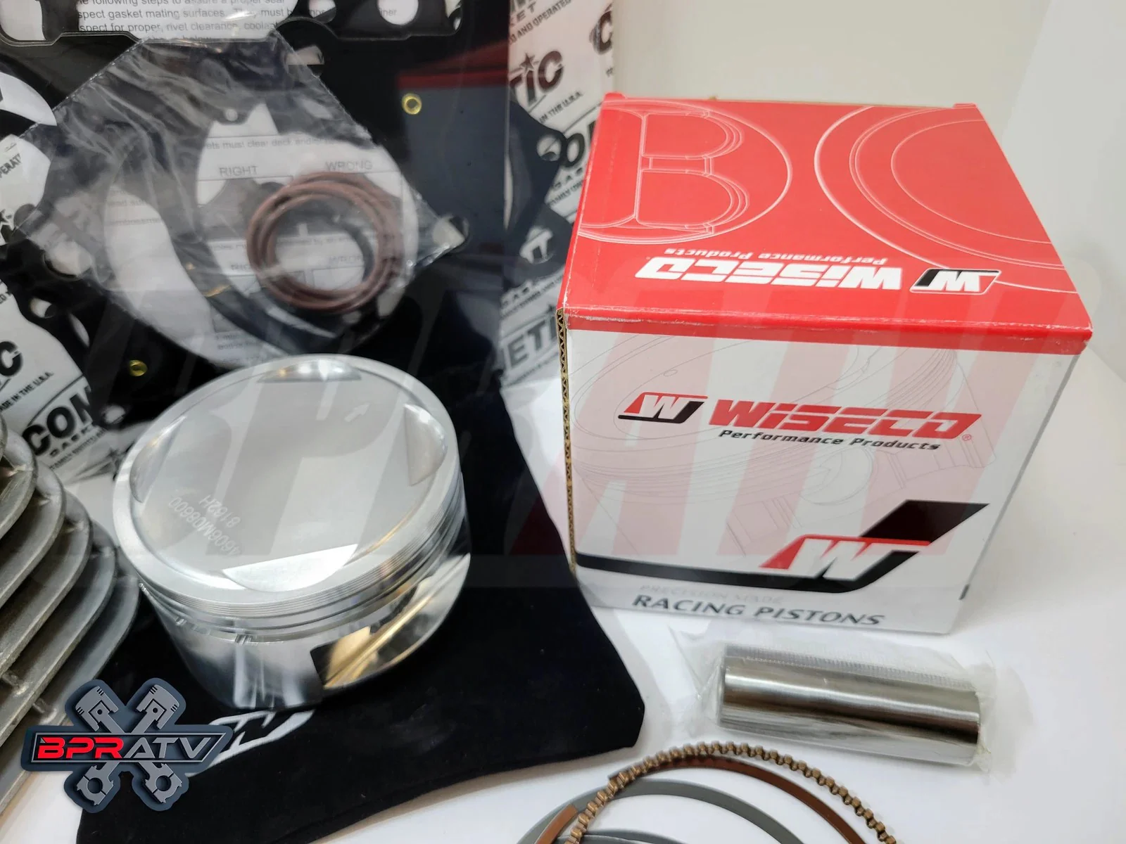 Honda TRX400EX TRX 400EX 400X 440cc Big Bore Kit Wiseco Piston & Gasket 89mm Kit - Image 4