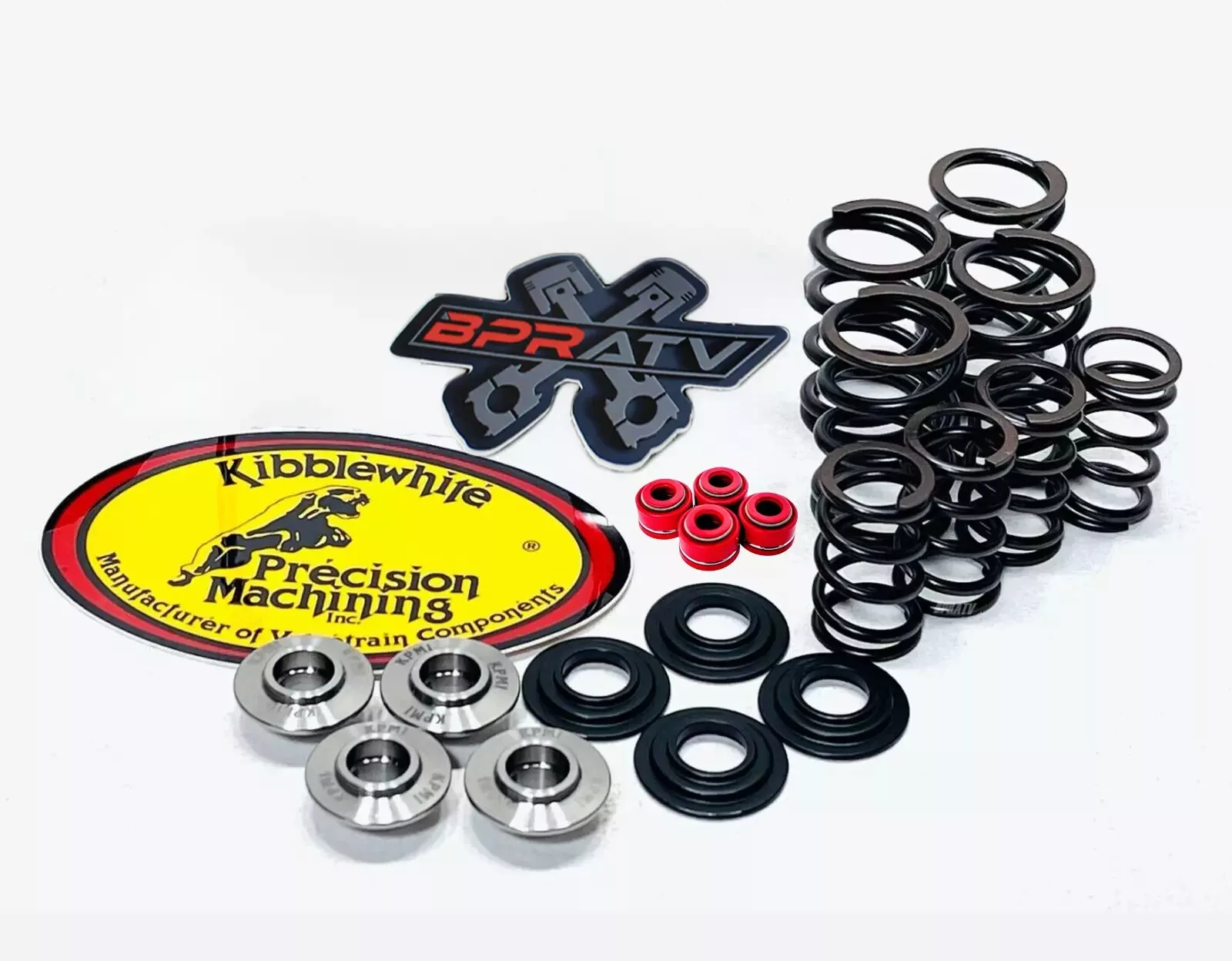 Honda TRX400EX TRX 400EX Kibblewhite Head Fix +1mm Intake Exhaust Valves Springs - Image 4