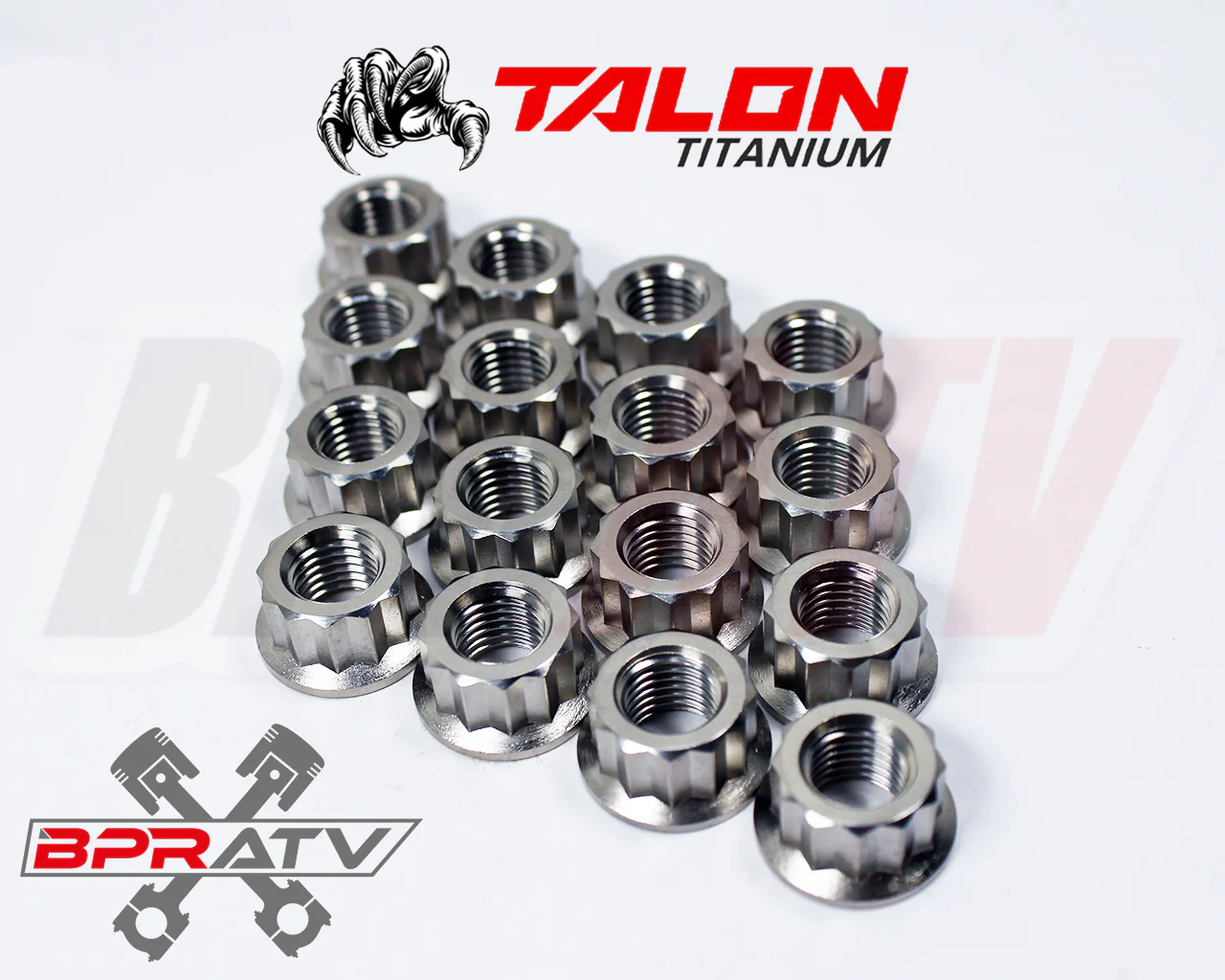 Honda TRX400EX TRX 400EX TITANIUM Lug Nut Complete Set Front Rear Kit Set of 16 - Image 2