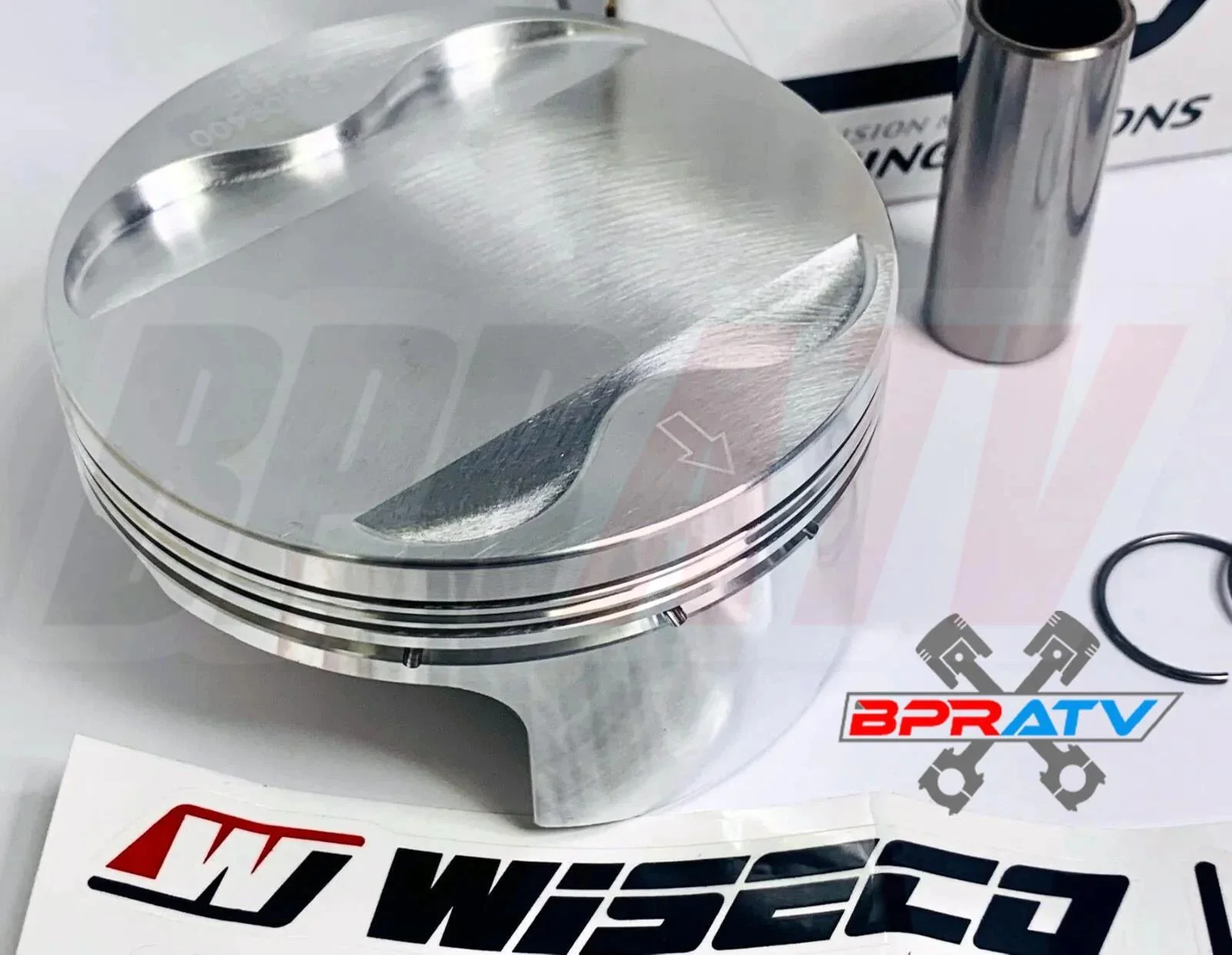 Honda TRX450R 04 05 Wiseco 94mm 14:1 Piston Titanium Stud Kit Cometic Gasket Set - Image 13