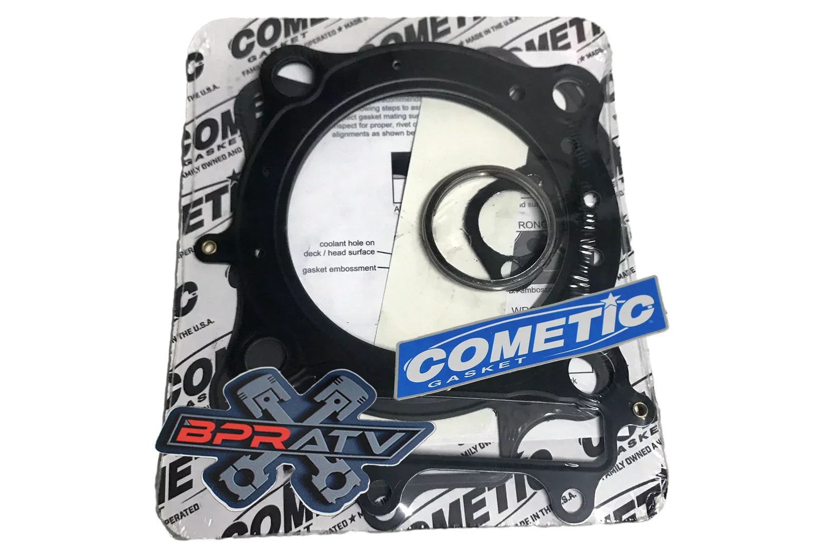 Honda TRX450R 94mm Piston Kit CP Carrillo 12:1 Compression & Cometic Gasket Set! - Image 5